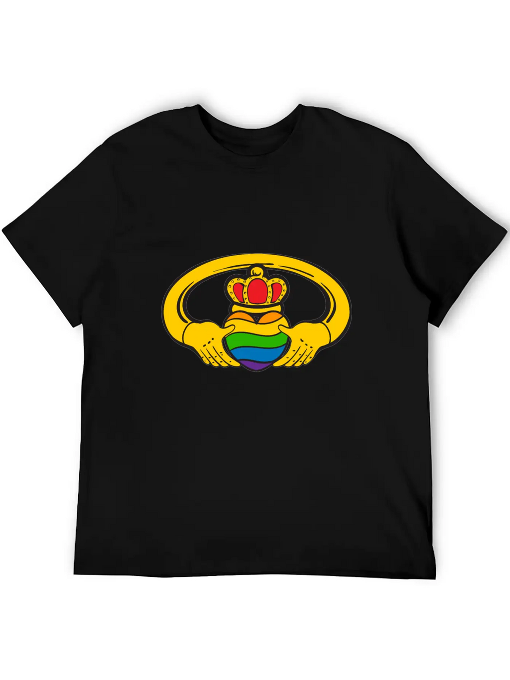 Claddagh Pride Casual Graphic T-Shirt – Simple And Comfortable Daily Wear