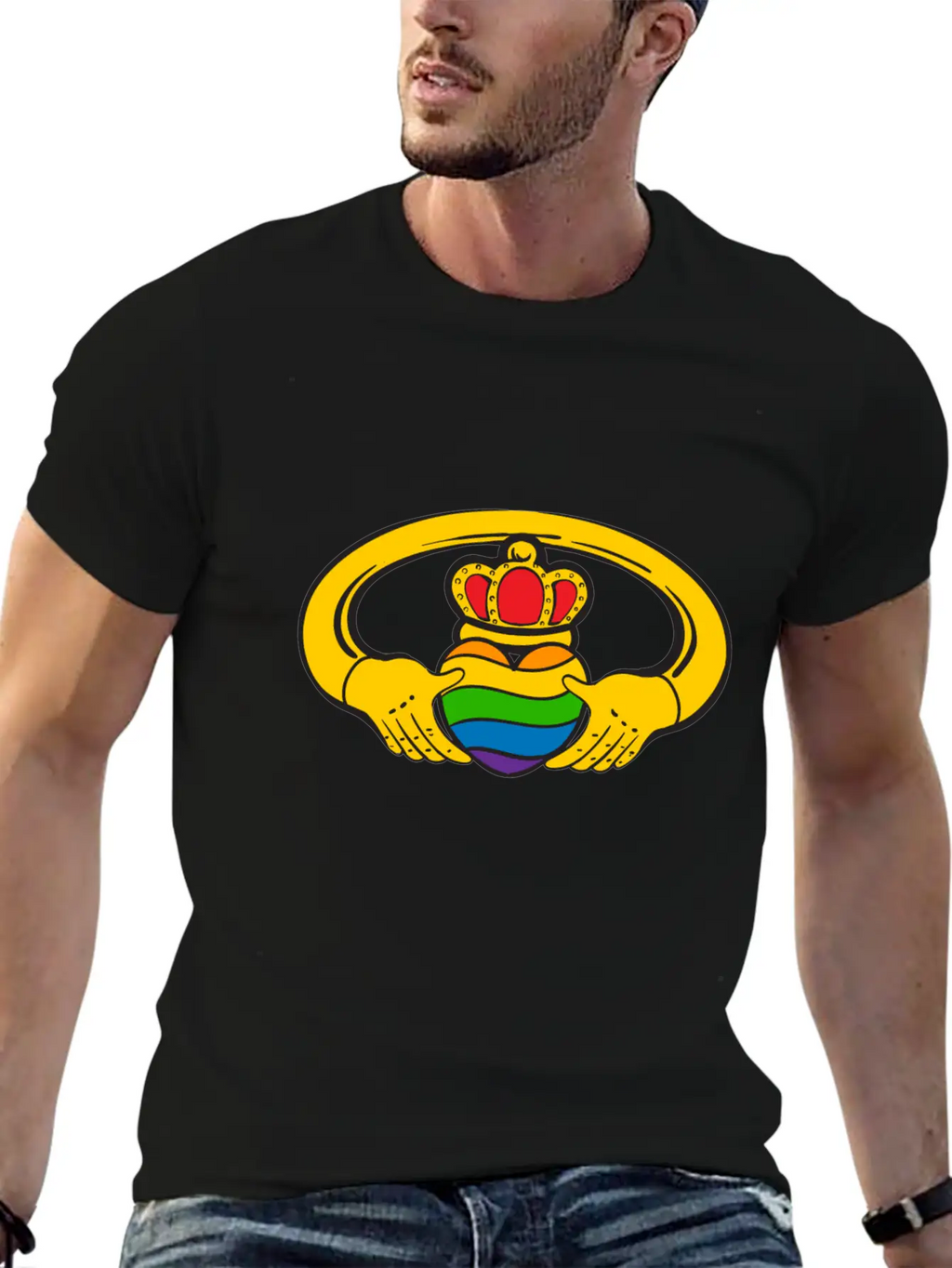 Claddagh Pride Casual Graphic T-Shirt – Simple And Comfortable Daily Wear
