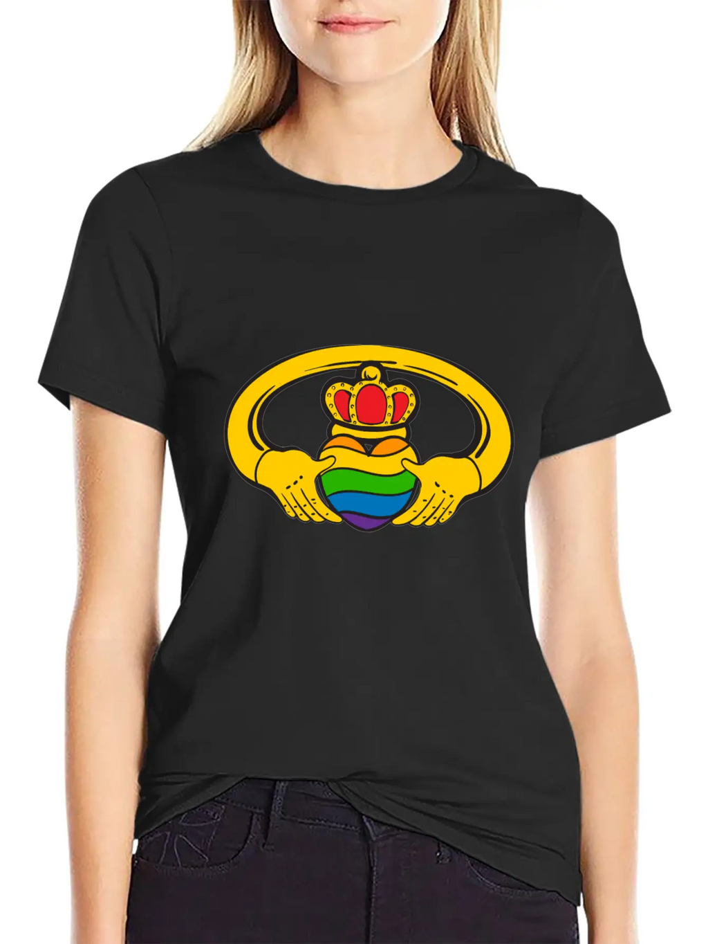 Claddagh Pride Casual Graphic T-Shirt – Simple And Comfortable Daily Wear
