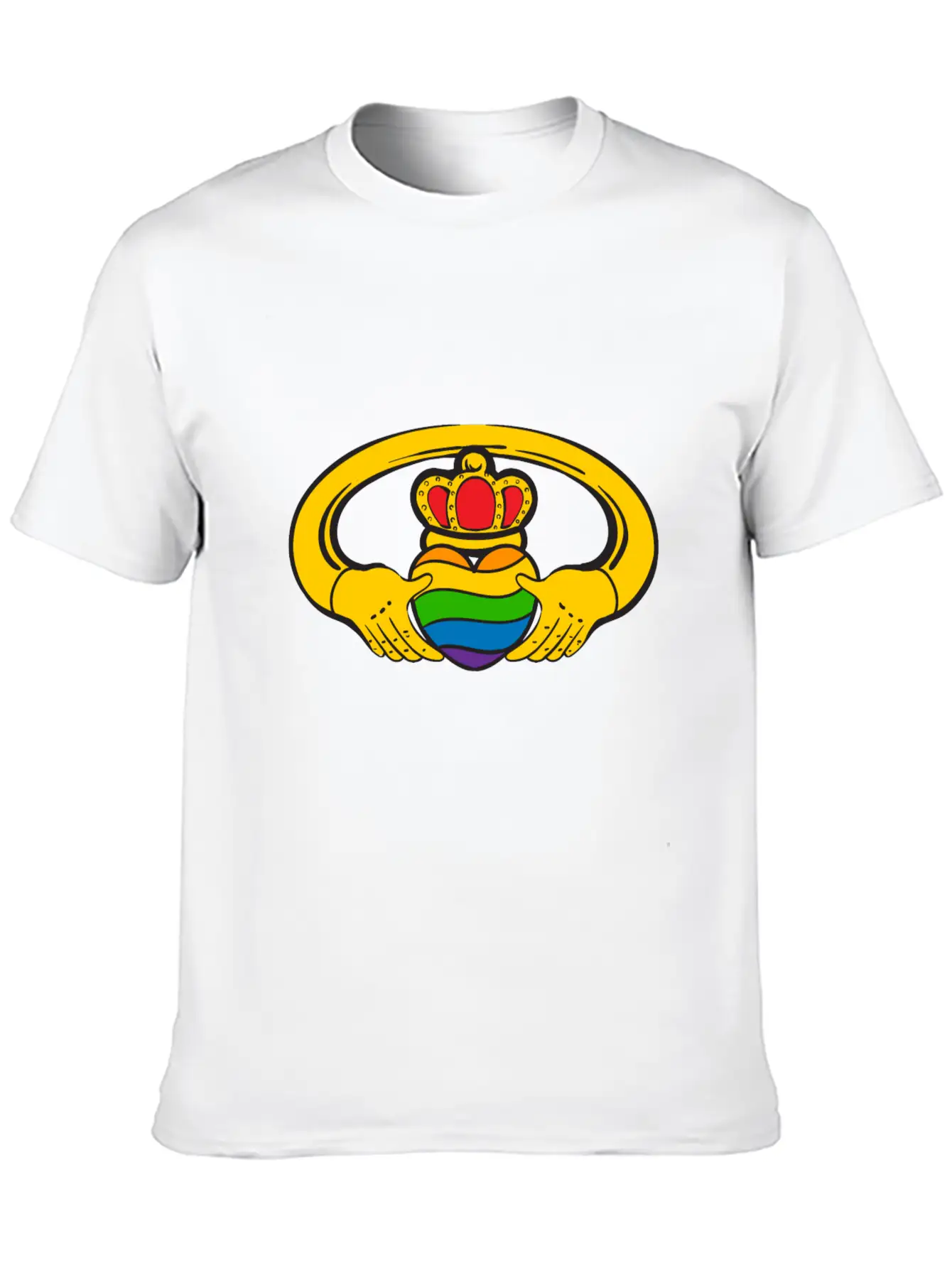 Claddagh Pride Casual Graphic T-Shirt – Simple And Comfortable Daily Wear
