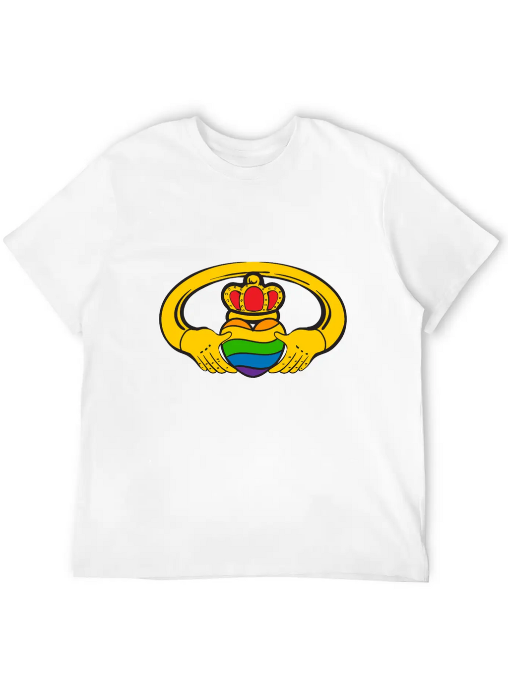 Claddagh Pride Casual Graphic T-Shirt – Simple And Comfortable Daily Wear