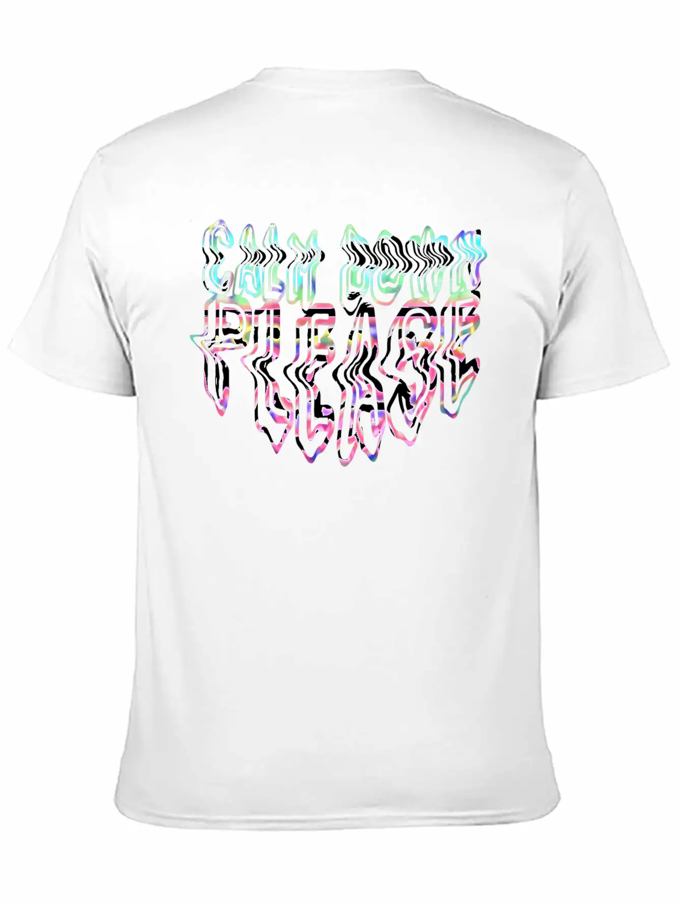 Clam Down Please Unisex Short Sleeve Soft Cotton T-Shirt – Casual Everyday Wear