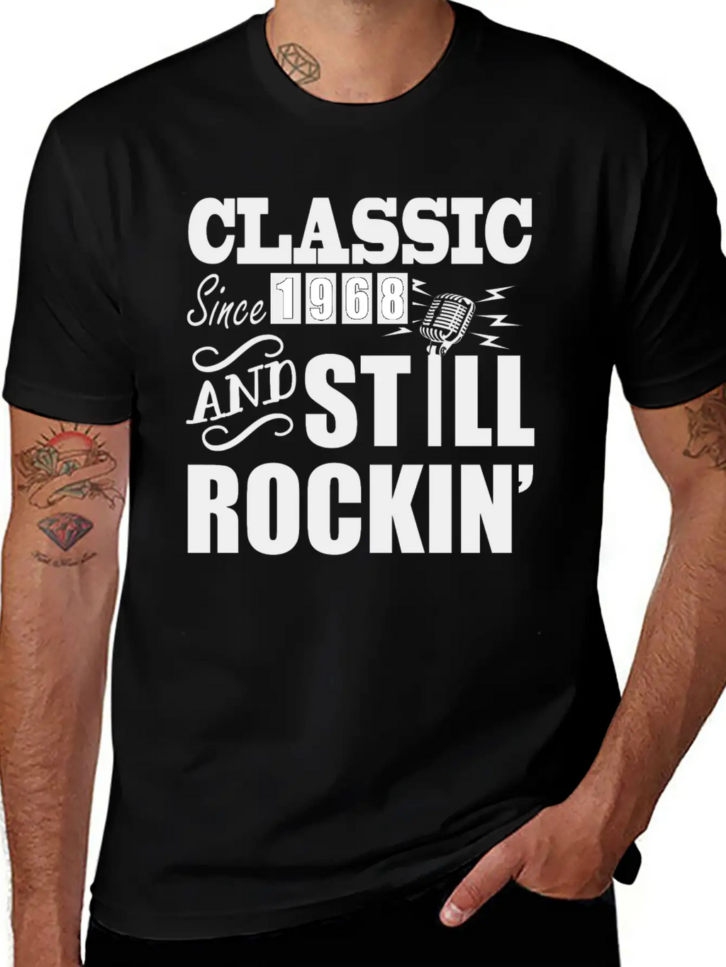 Classic 1968 Bb.png Unisex Casual T-Shirt – Clean Design For Daily Comfort