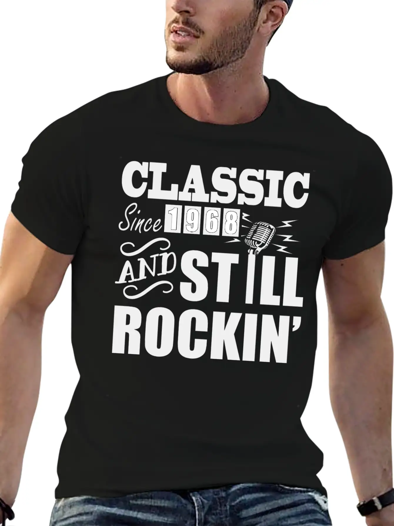 Classic 1968 Bb.png Unisex Casual T-Shirt – Clean Design For Daily Comfort