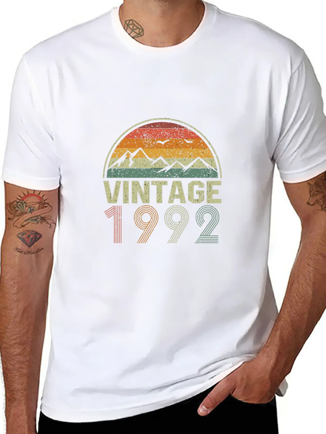 Classic 28Th Birthday Gift Idea Vintage 1992 Unisex Casual T-Shirt – Clean Design For Daily Comfort