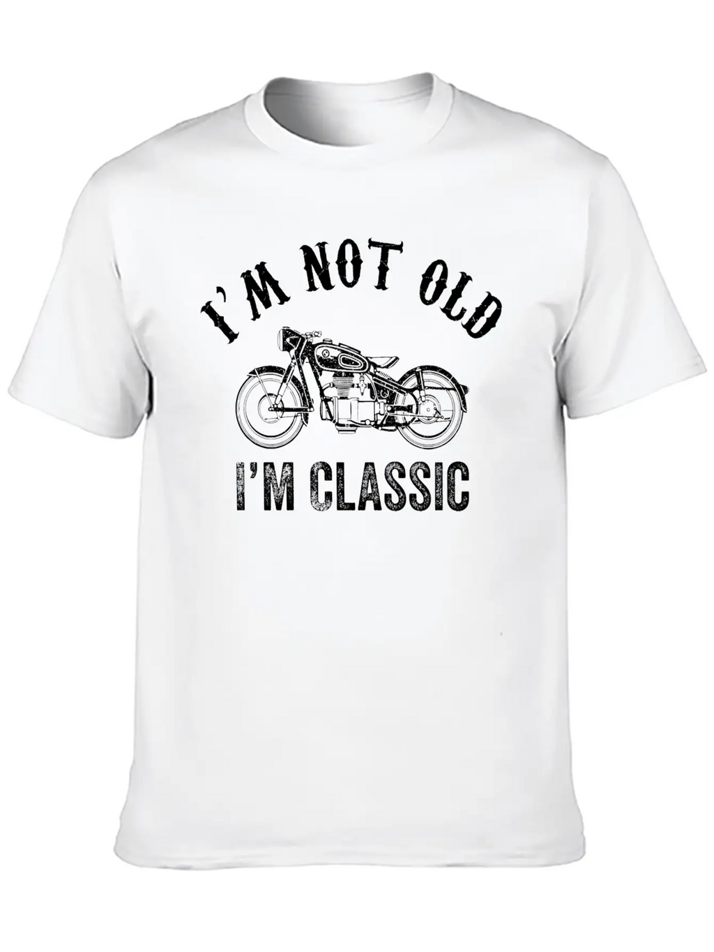 Classic BIKE Essential Cotton Tee For Daily Outfits – Unisex Style