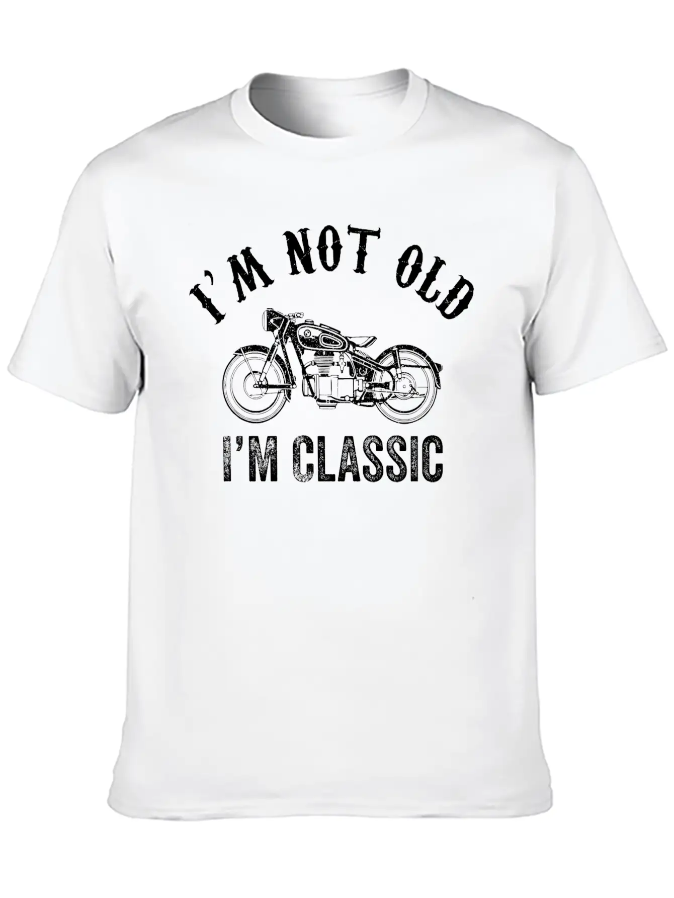Classic BIKE Essential Cotton Tee For Daily Outfits – Unisex Style