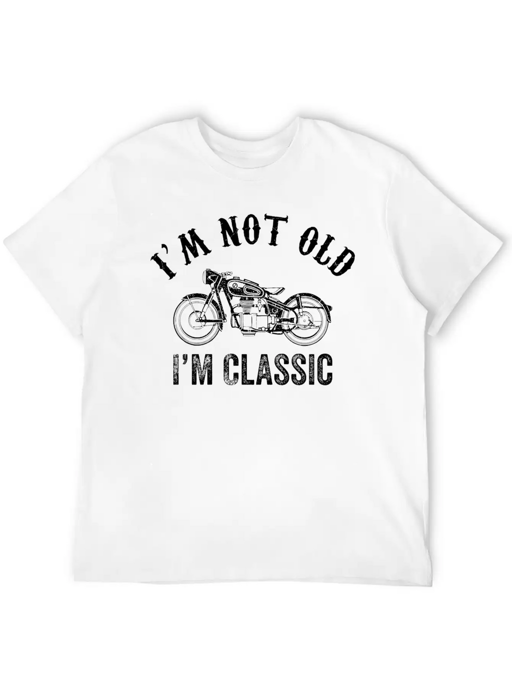 Classic BIKE Essential Cotton Tee For Daily Outfits – Unisex Style