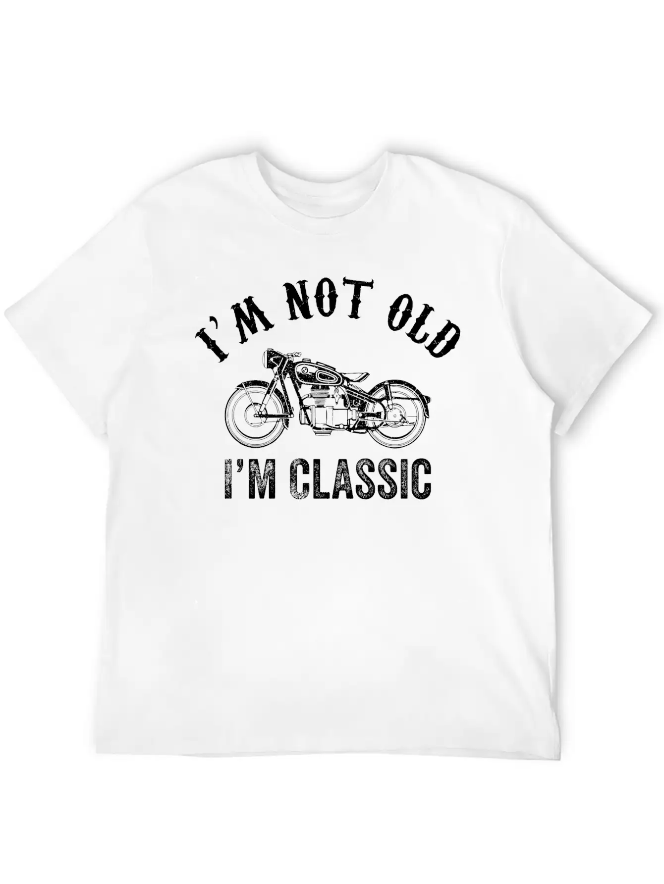 Classic BIKE Essential Cotton Tee For Daily Outfits – Unisex Style