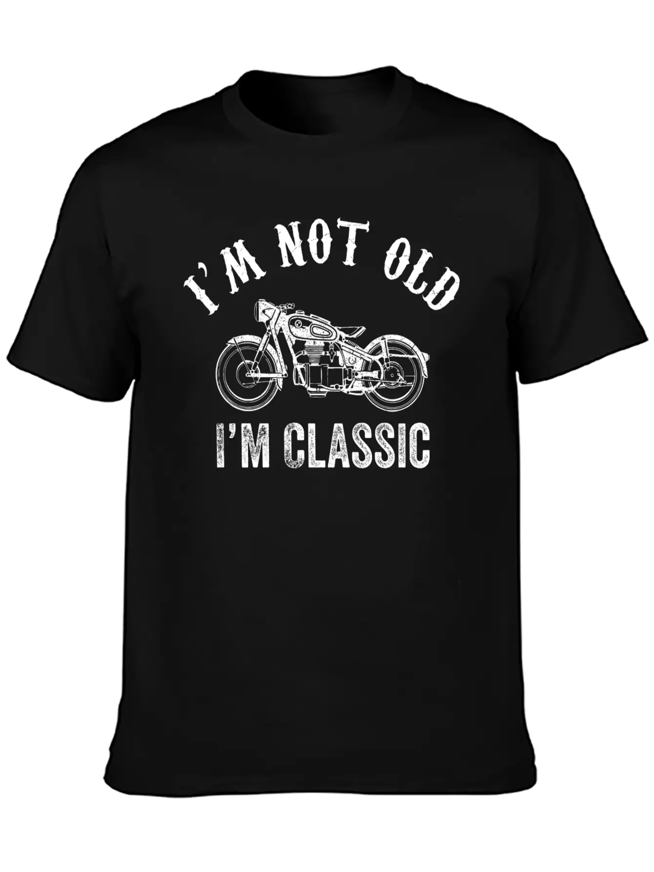 Classic BIKE Essential Cotton Tee For Daily Outfits – Unisex Style