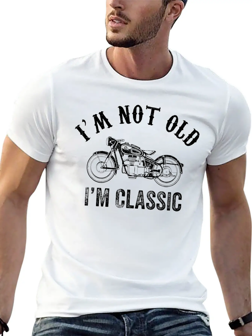 Classic BIKE Essential Cotton Tee For Daily Outfits – Unisex Style