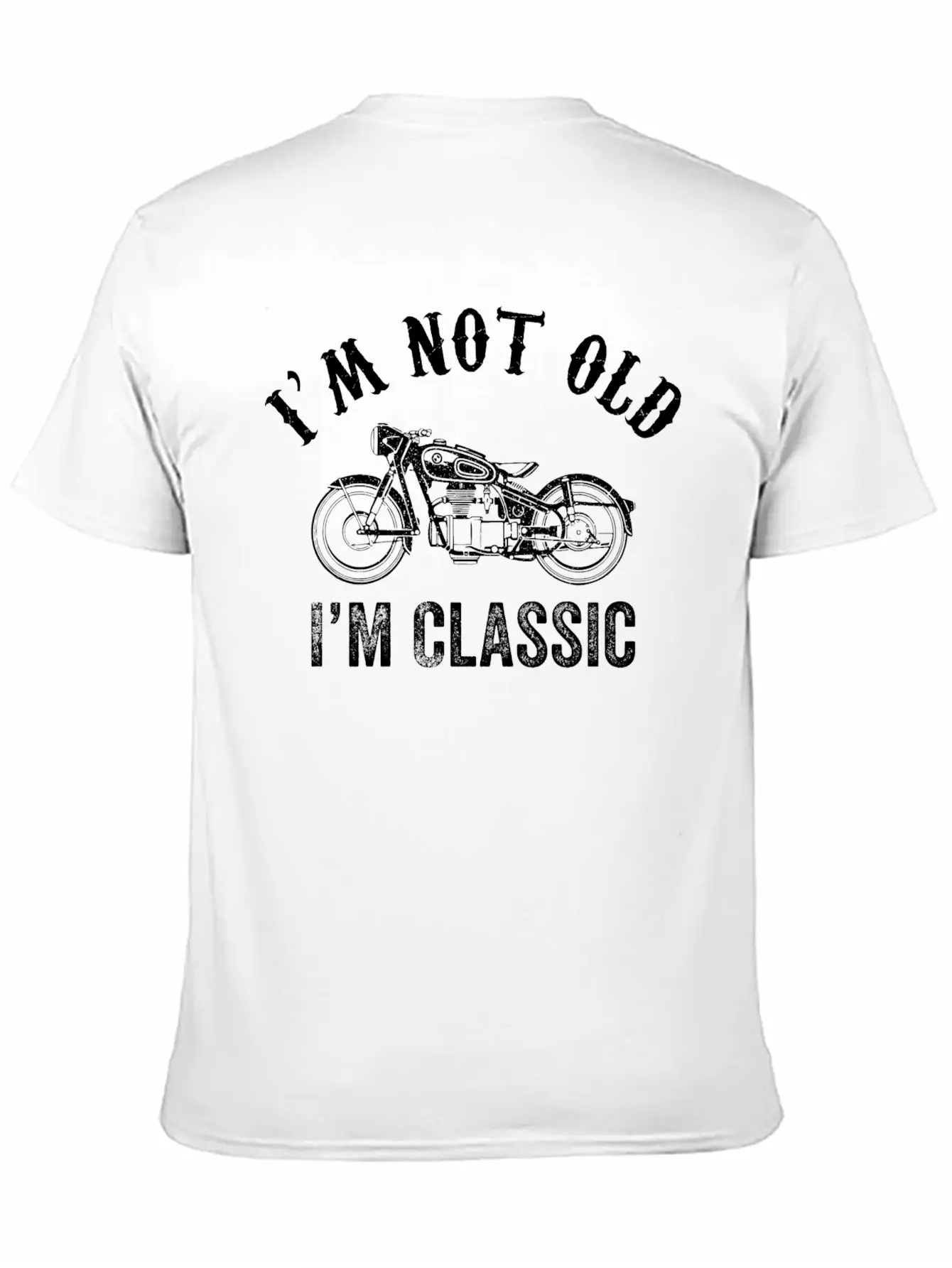 Classic BIKE Essential Cotton Tee For Daily Outfits – Unisex Style