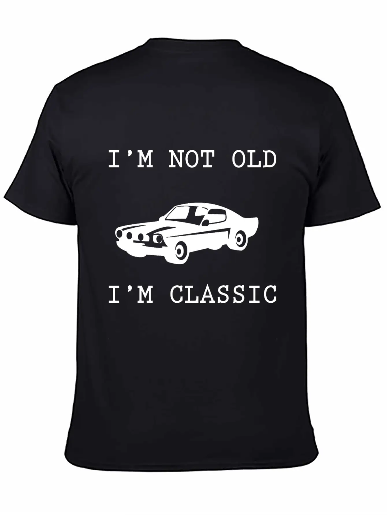 Classic Car Essential Cotton Tee For Daily Outfits – Unisex Style