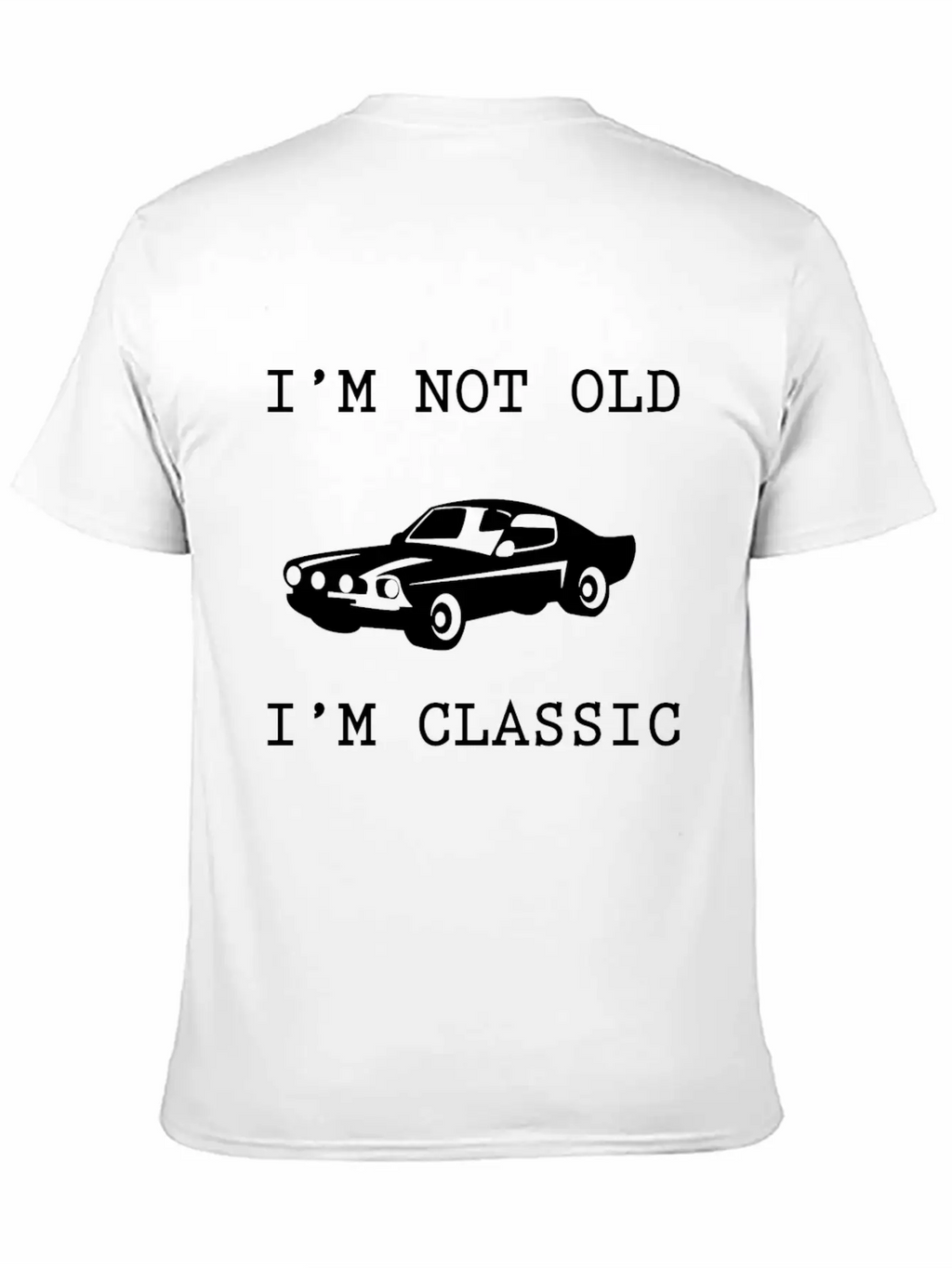 Classic Car Essential Cotton Tee For Daily Outfits – Unisex Style