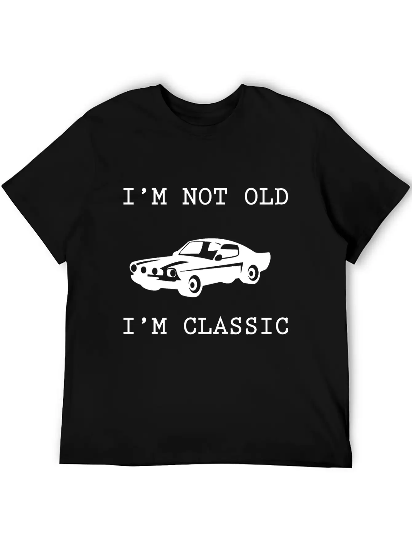 Classic Car Essential Cotton Tee For Daily Outfits – Unisex Style