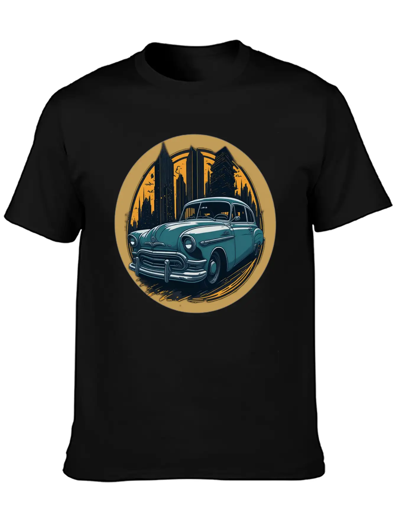 CLASSIC CAR Unisex Casual T-Shirt – Clean Design For Daily Comfort