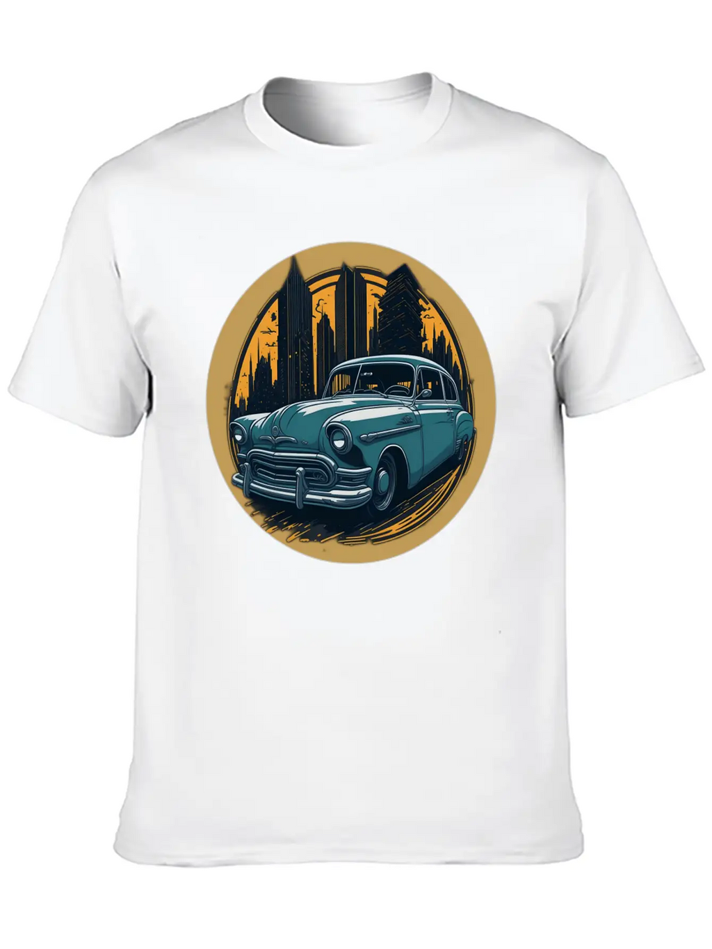 CLASSIC CAR Unisex Casual T-Shirt – Clean Design For Daily Comfort