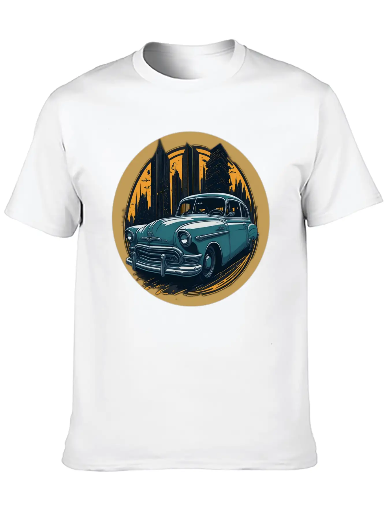 CLASSIC CAR Unisex Casual T-Shirt – Clean Design For Daily Comfort