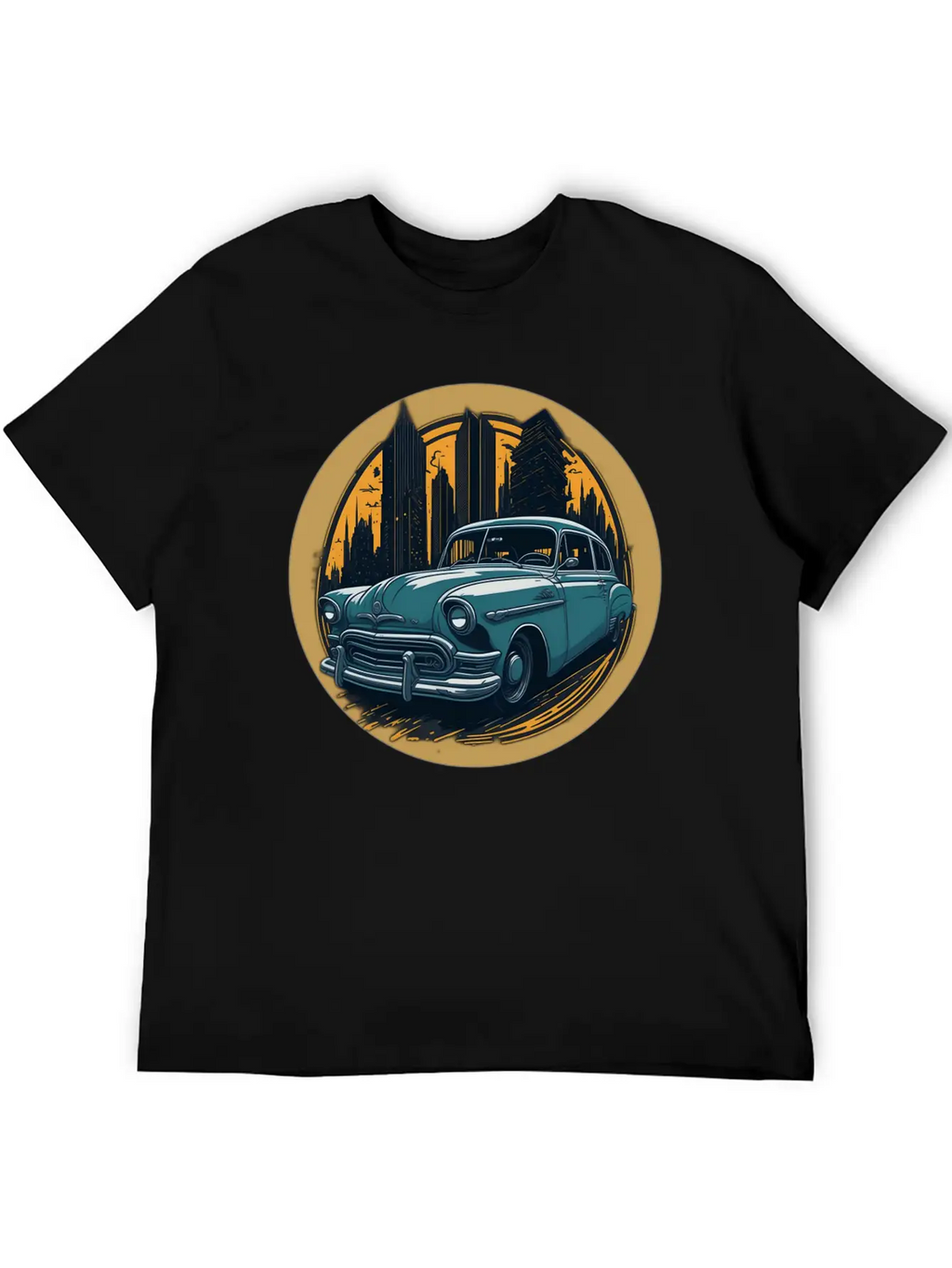 CLASSIC CAR Unisex Casual T-Shirt – Clean Design For Daily Comfort