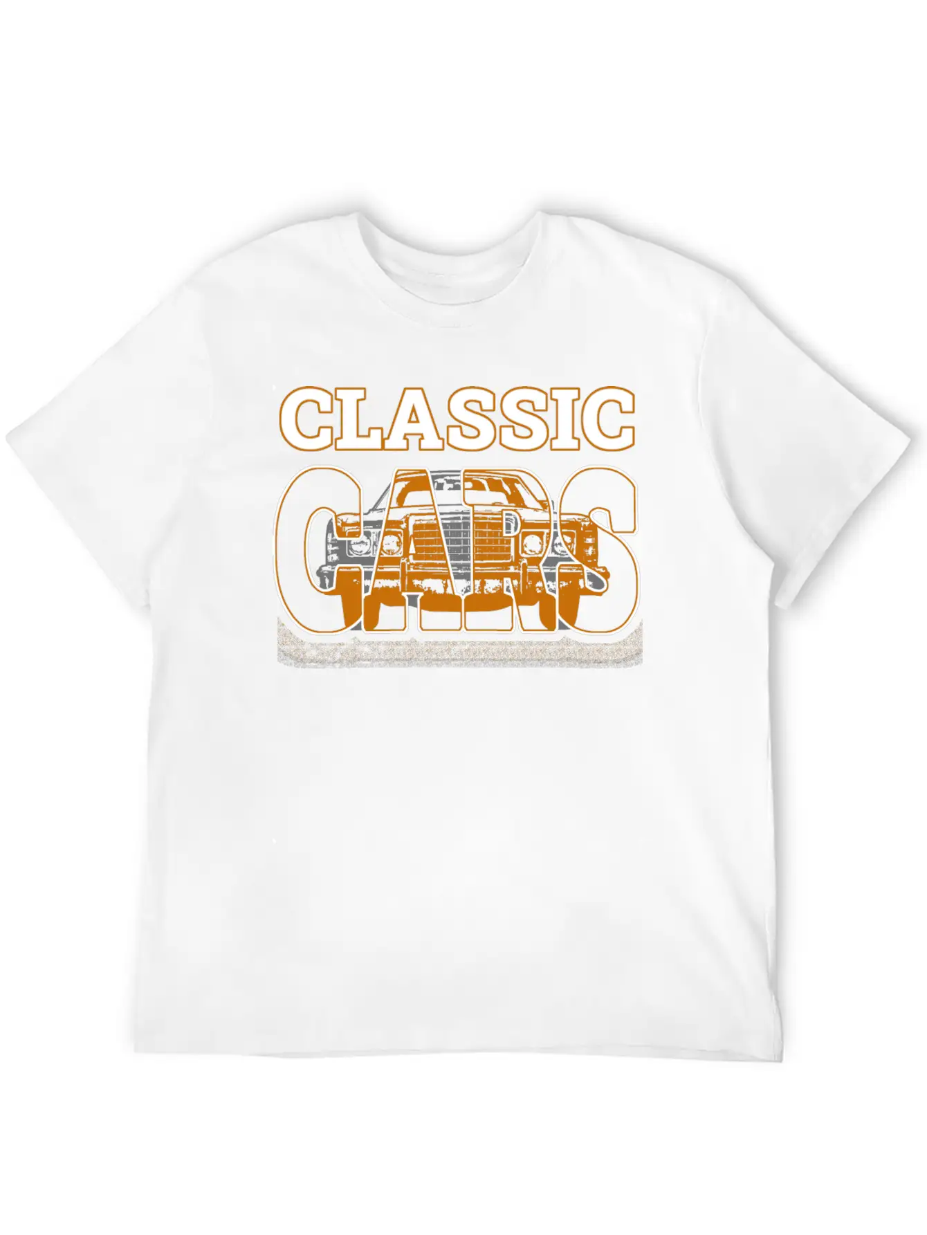 Classic Cars Breathable Soft Cotton T-Shirt – Timeless Casual Look
