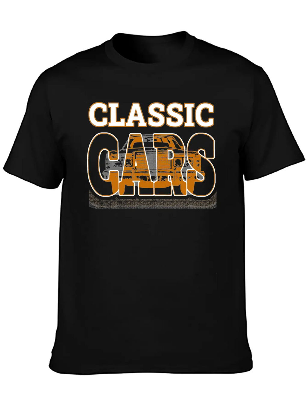 Classic Cars Breathable Soft Cotton T-Shirt – Timeless Casual Look