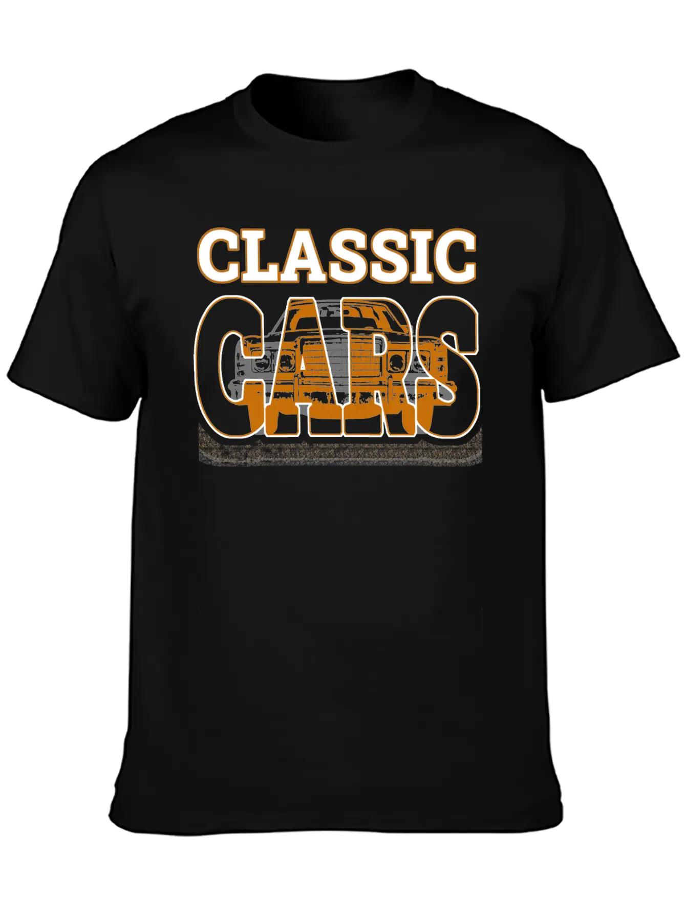 Classic Cars Breathable Soft Cotton T-Shirt – Timeless Casual Look