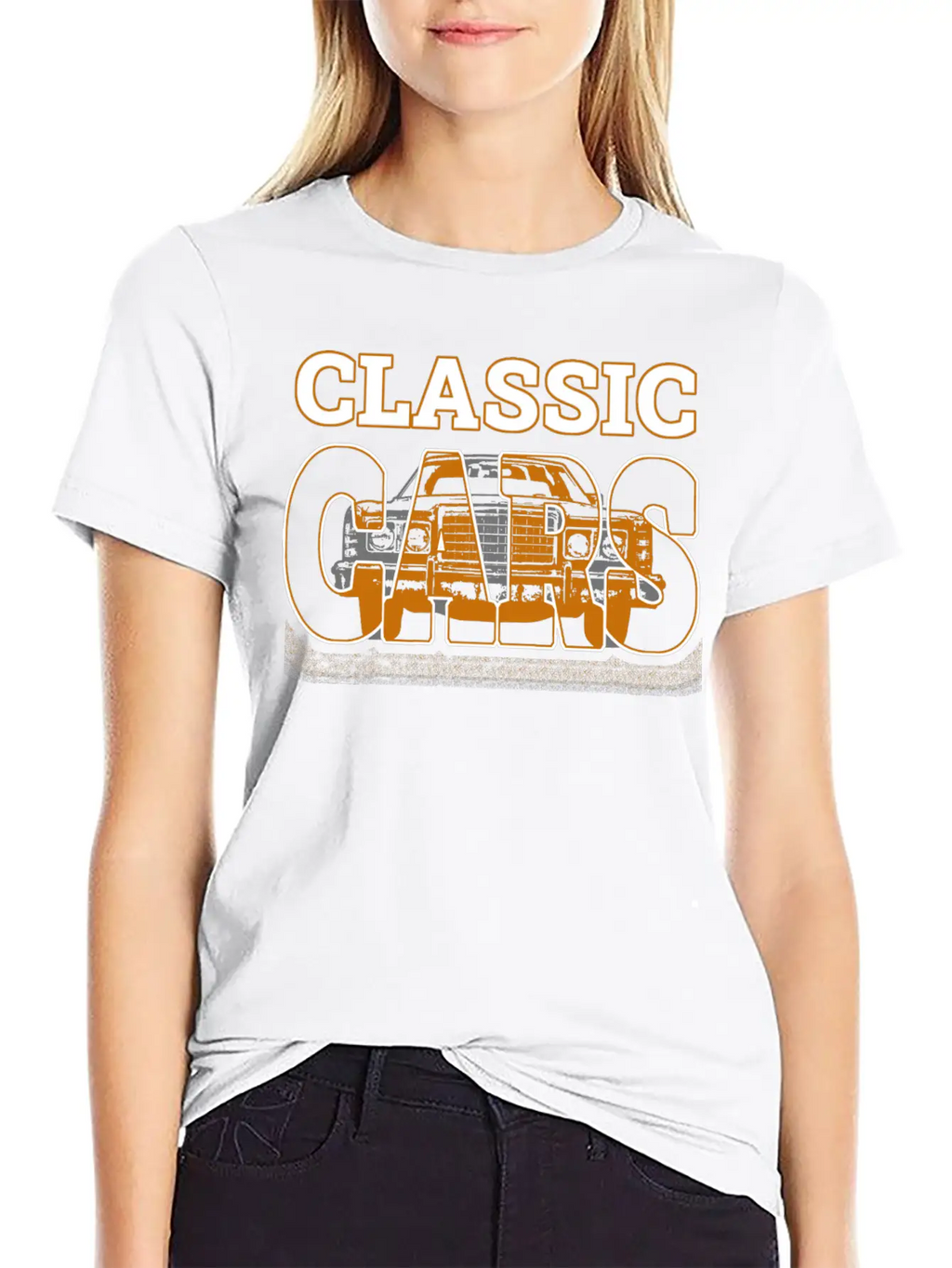 Classic Cars Breathable Soft Cotton T-Shirt – Timeless Casual Look