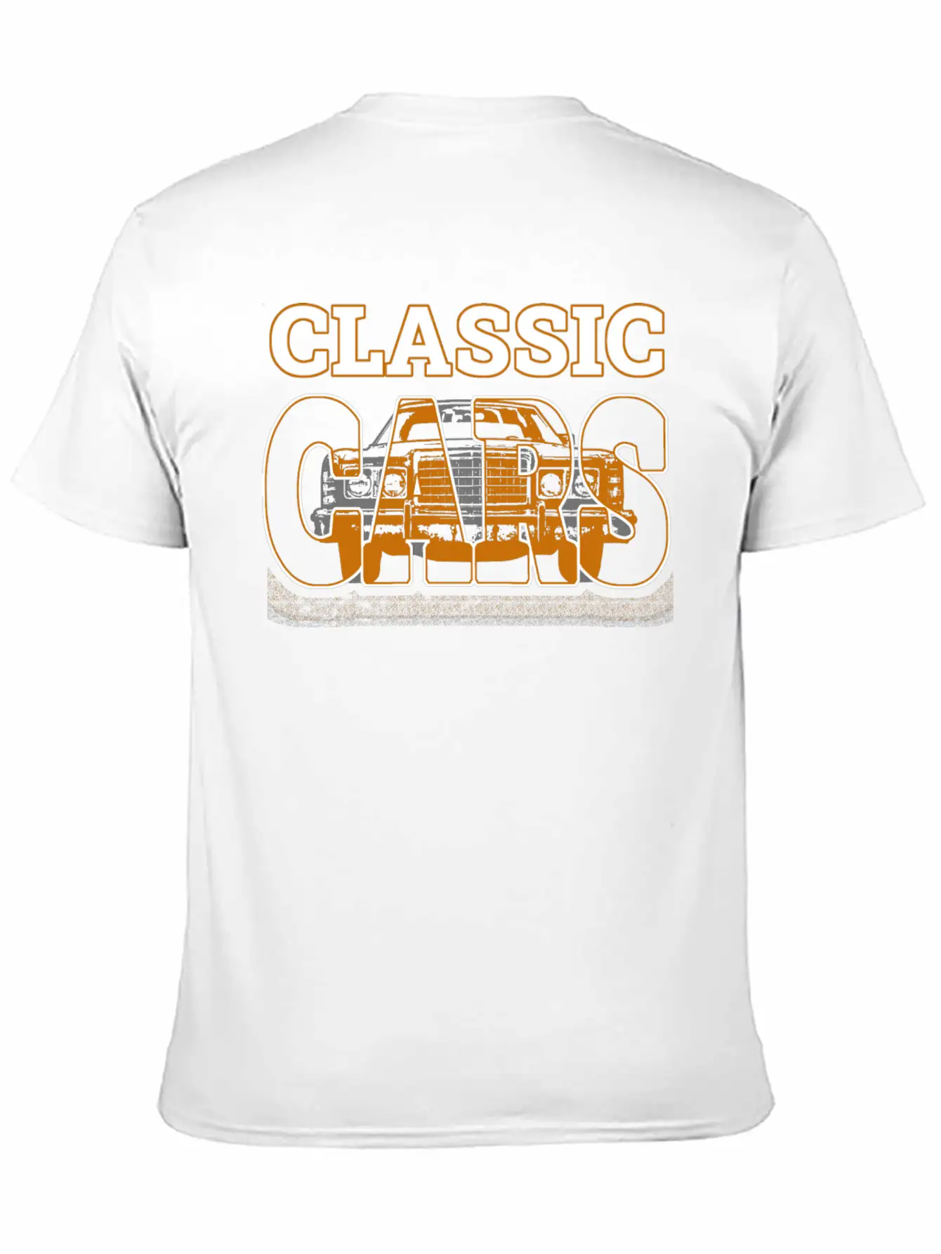 Classic Cars Breathable Soft Cotton T-Shirt – Timeless Casual Look