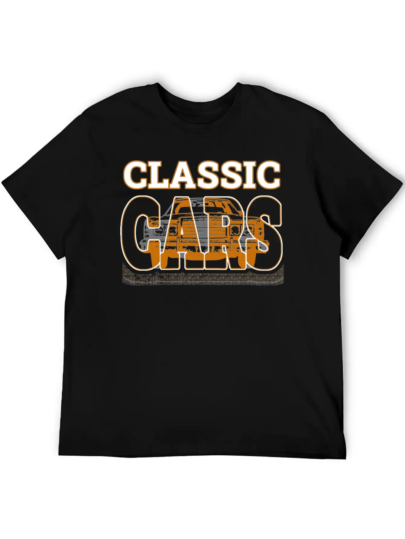 Classic Cars Breathable Soft Cotton T-Shirt – Timeless Casual Look