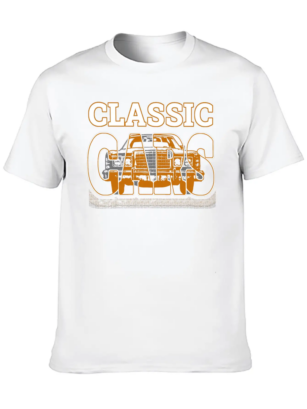 Classic Cars Breathable Soft Cotton T-Shirt – Timeless Casual Look