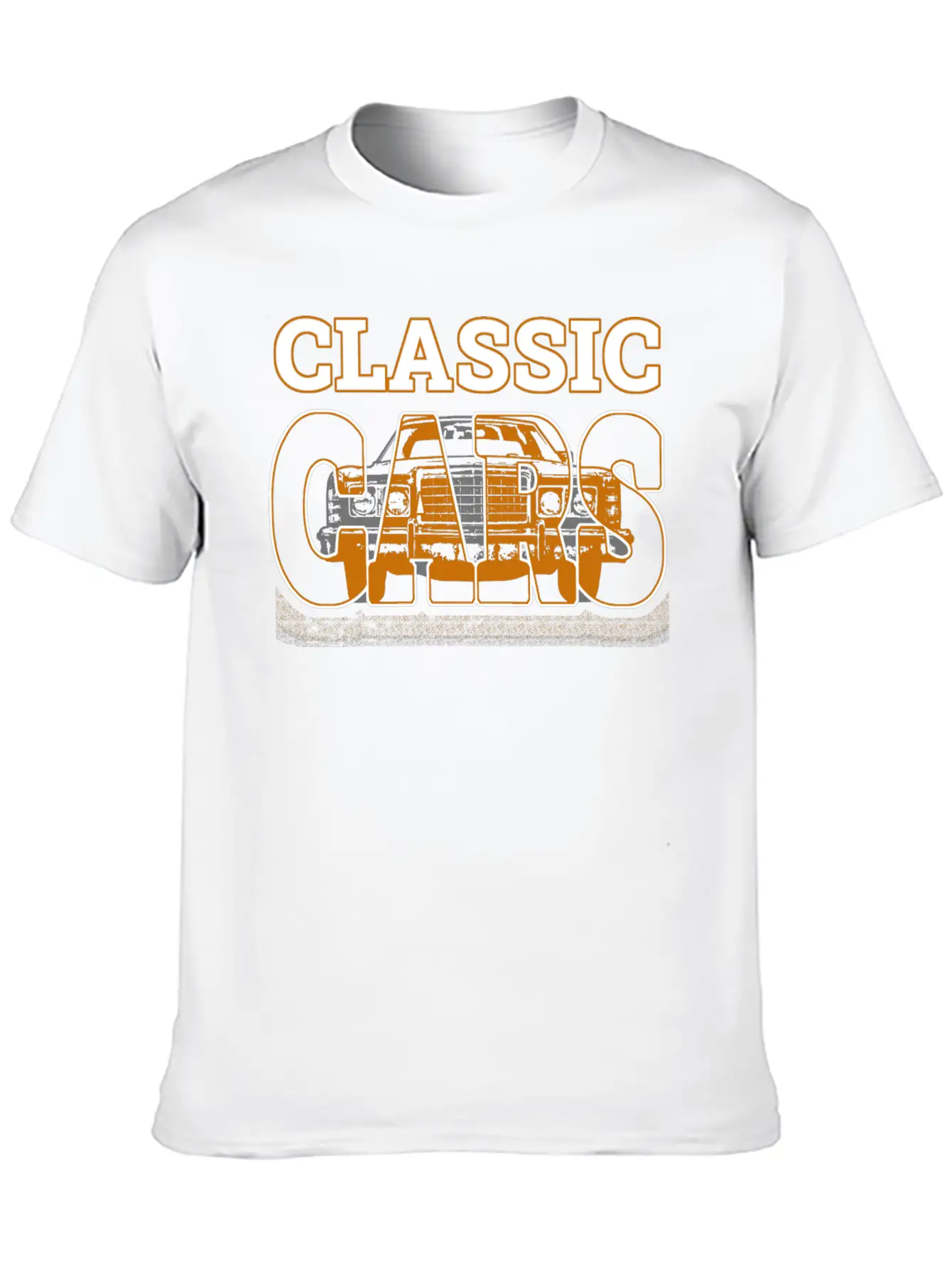 Classic Cars Breathable Soft Cotton T-Shirt – Timeless Casual Look