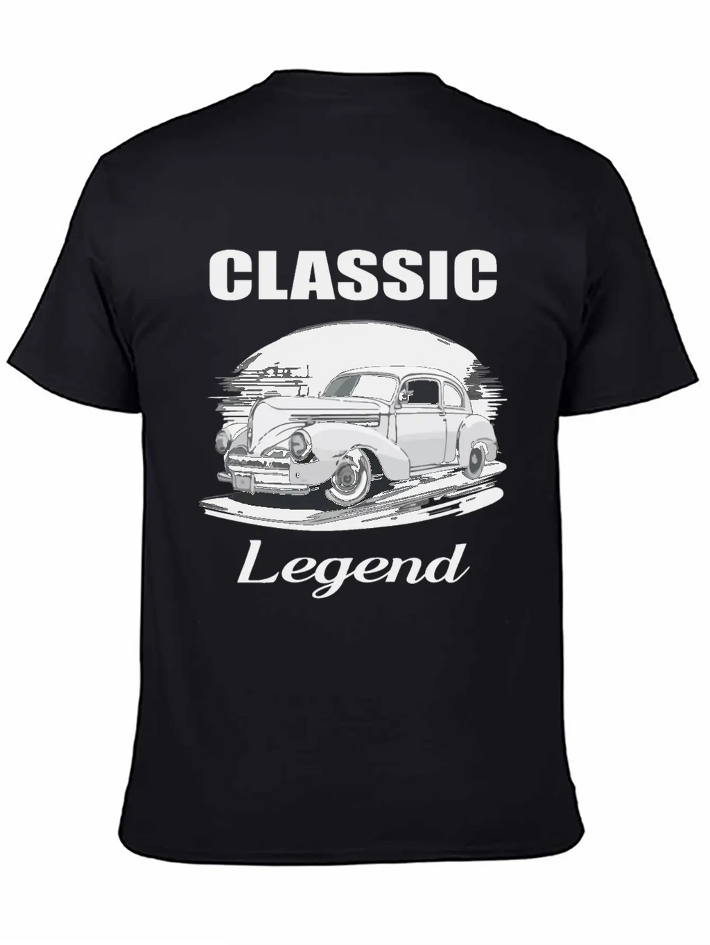 Classic Legend Car Classic Fit Graphic Tee For Daily Comfort – Unisex Cotton Shirt