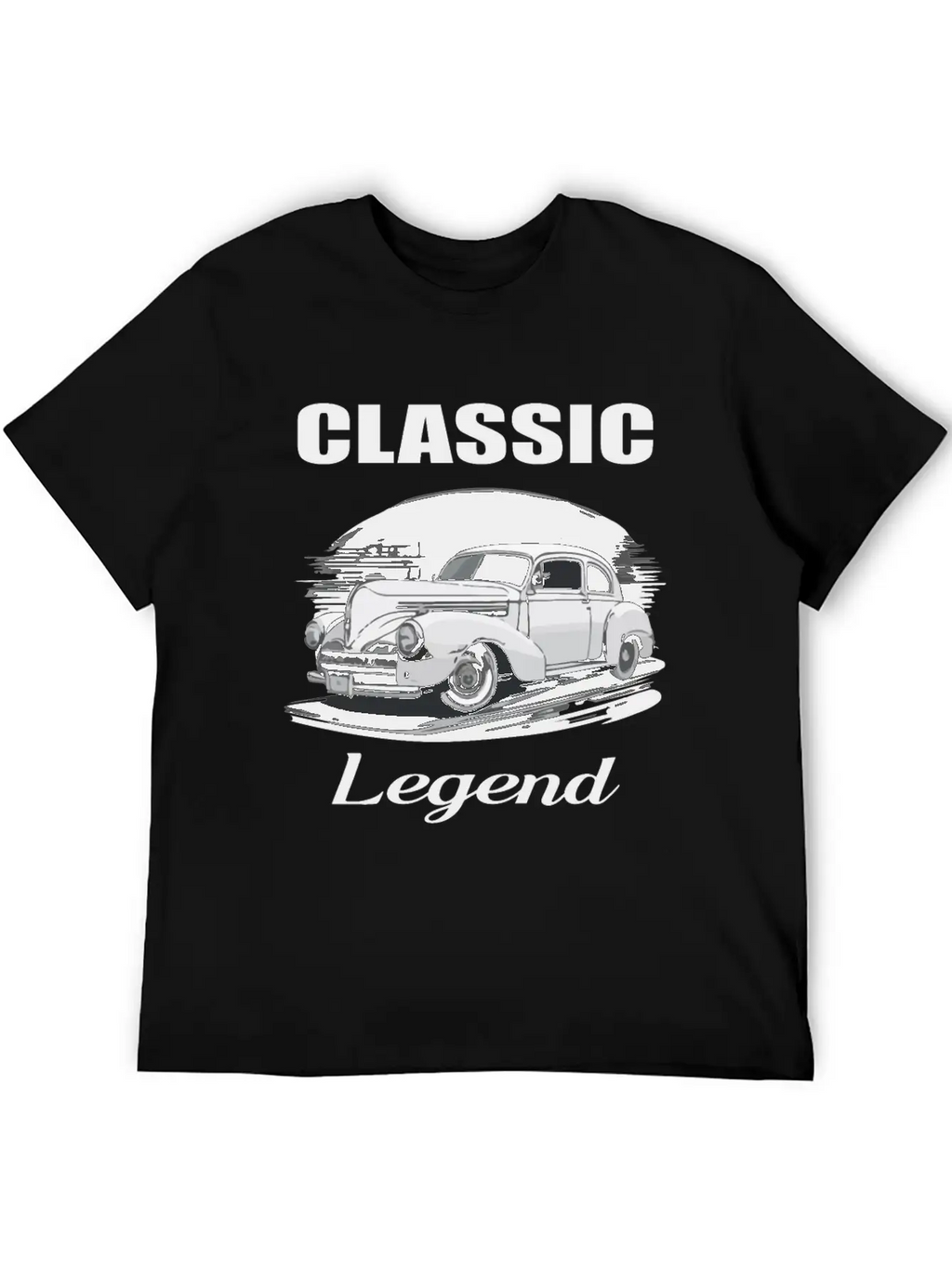 Classic Legend Car Classic Fit Graphic Tee For Daily Comfort – Unisex Cotton Shirt