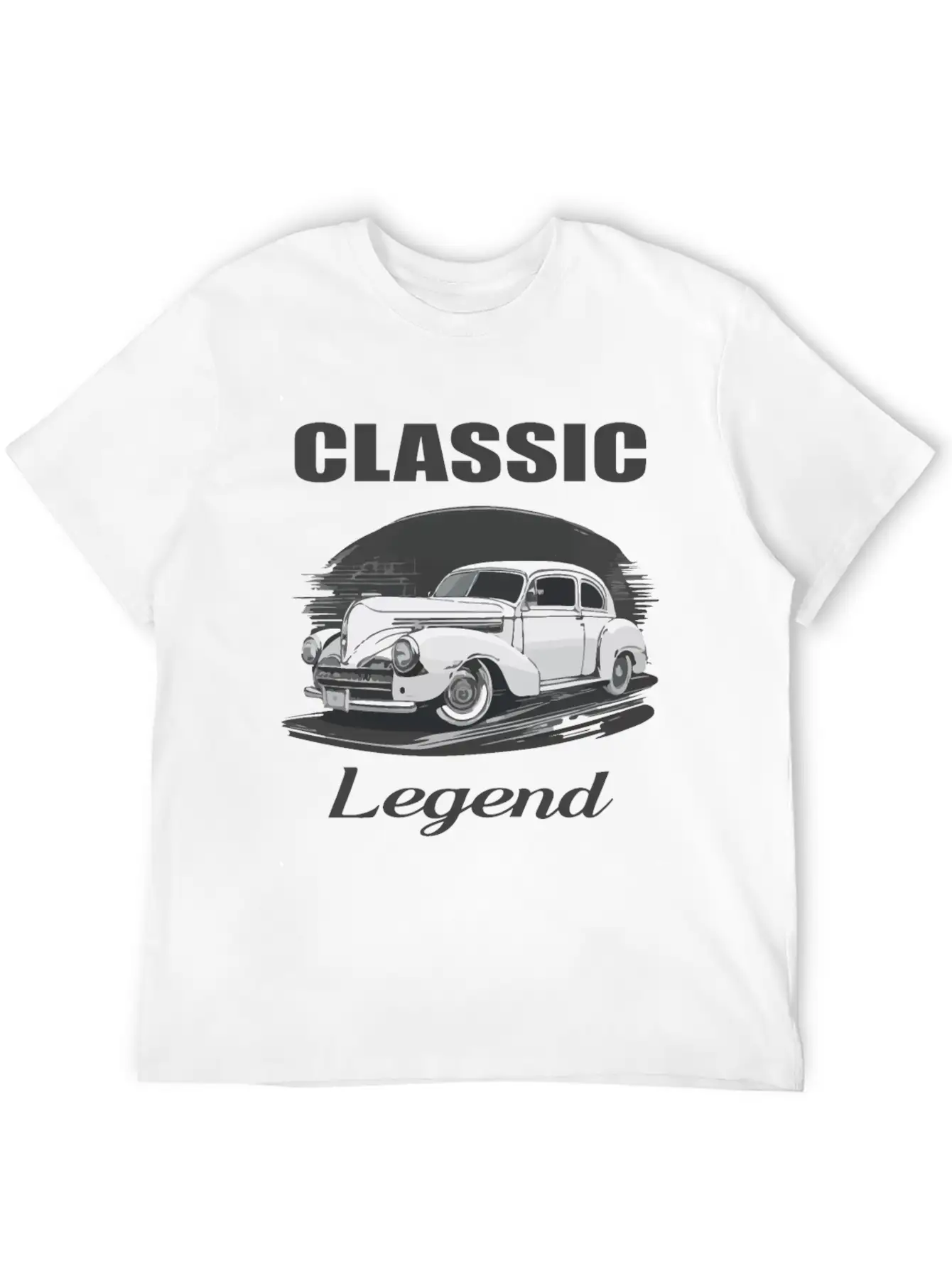 Classic Legend Car Classic Fit Graphic Tee For Daily Comfort – Unisex Cotton Shirt
