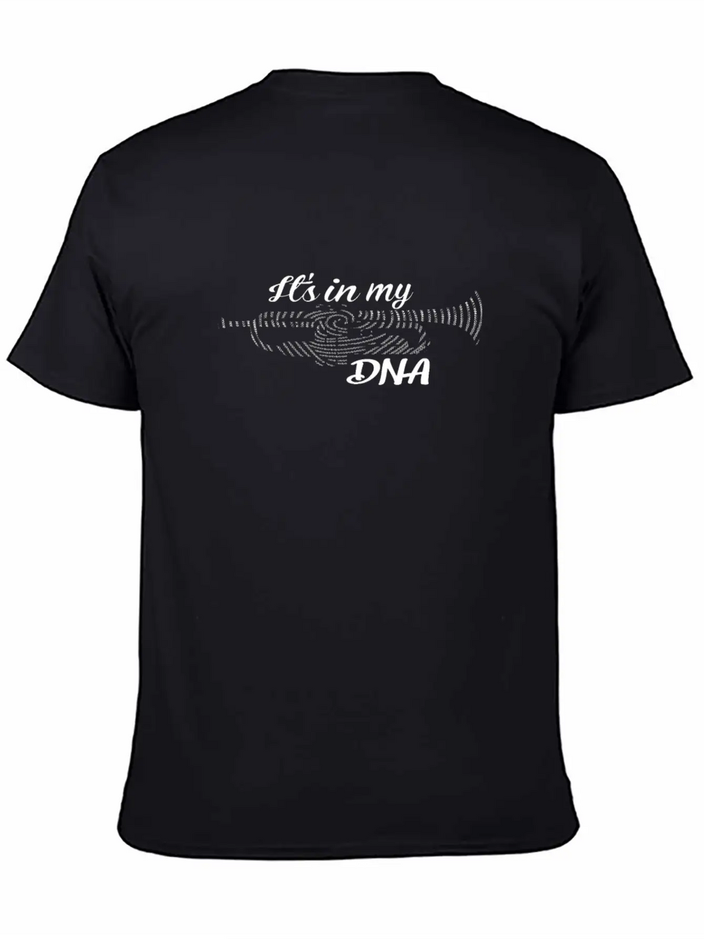 Classical Music Trumpet In My DNA Unisex Short Sleeve Soft Cotton T-Shirt – Casual Everyday Wear