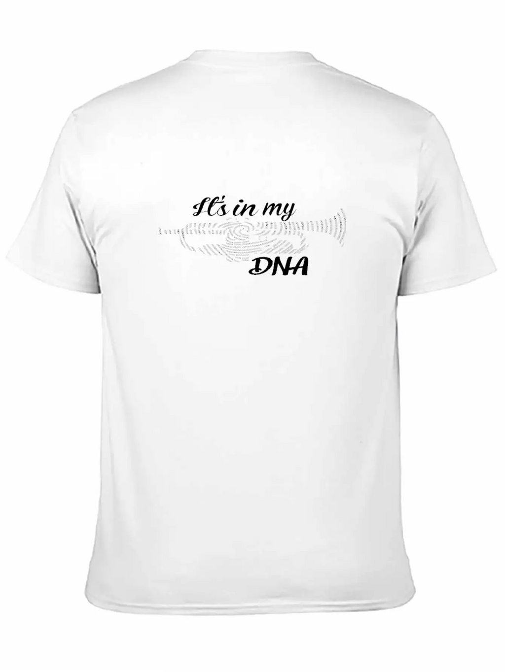Classical Music Trumpet In My DNA Unisex Short Sleeve Soft Cotton T-Shirt – Casual Everyday Wear