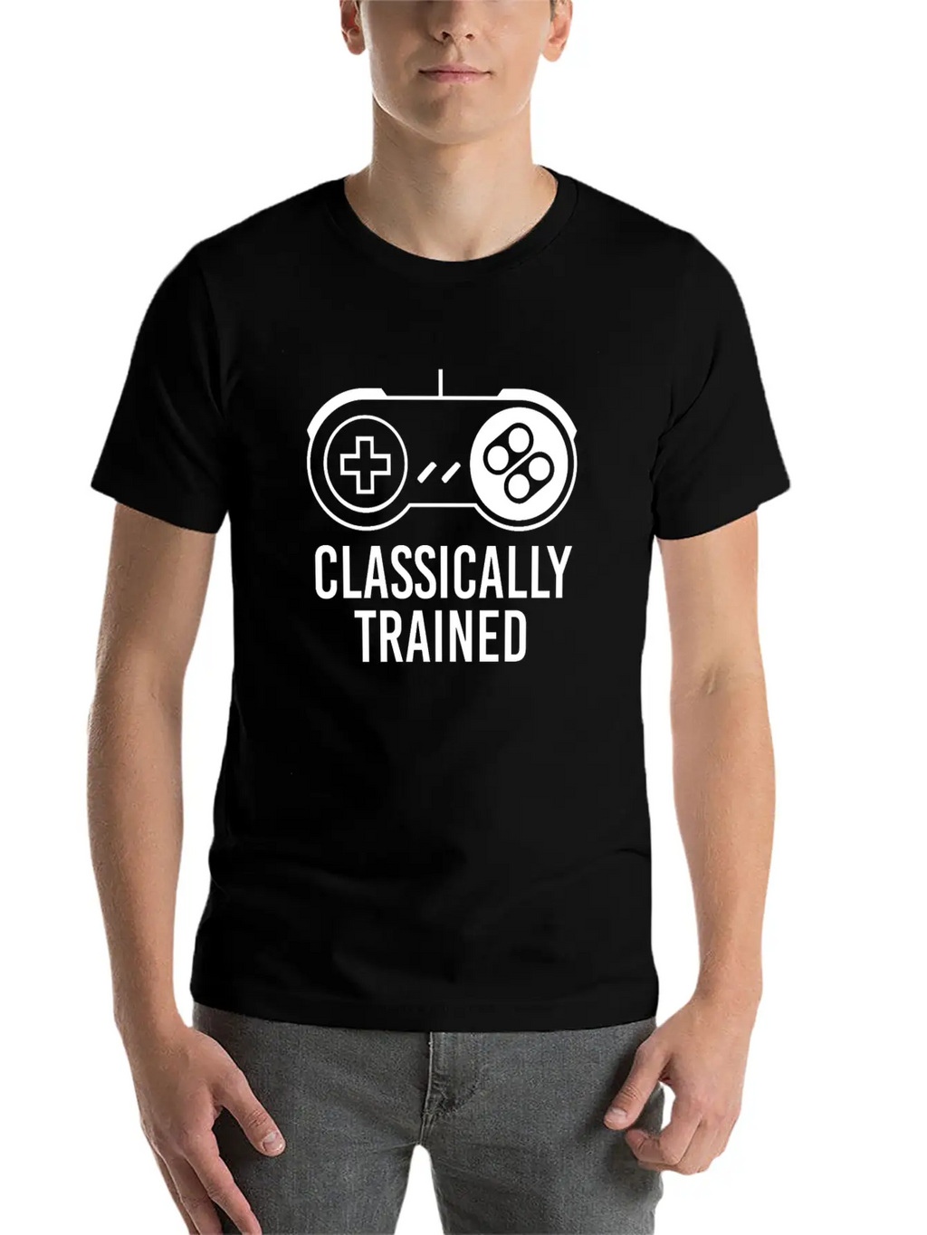 Classically Trained Breathable Graphic T-Shirt – Perfect For Casual Days