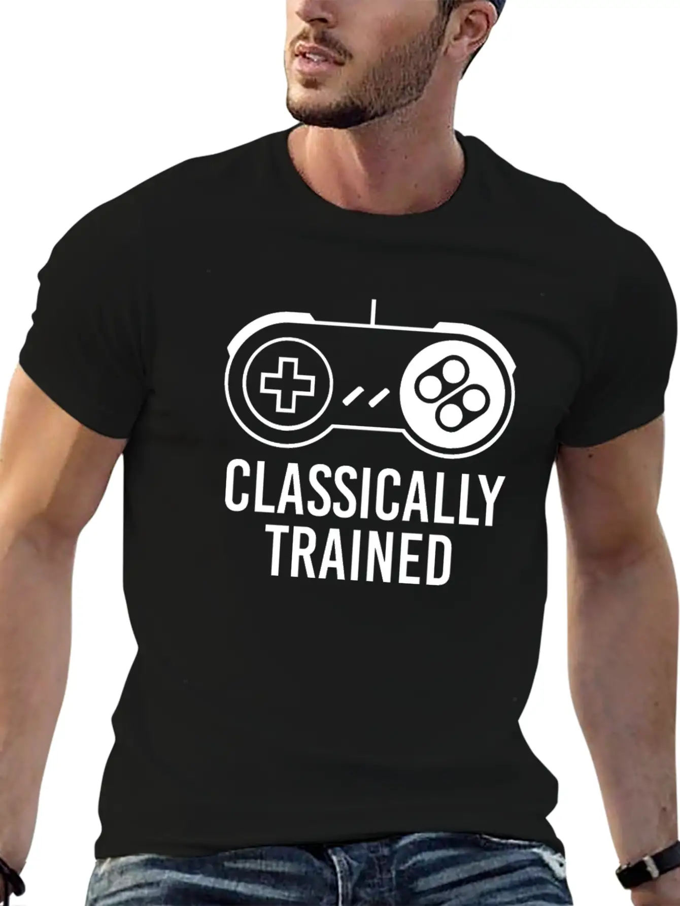 Classically Trained Breathable Graphic T-Shirt – Perfect For Casual Days