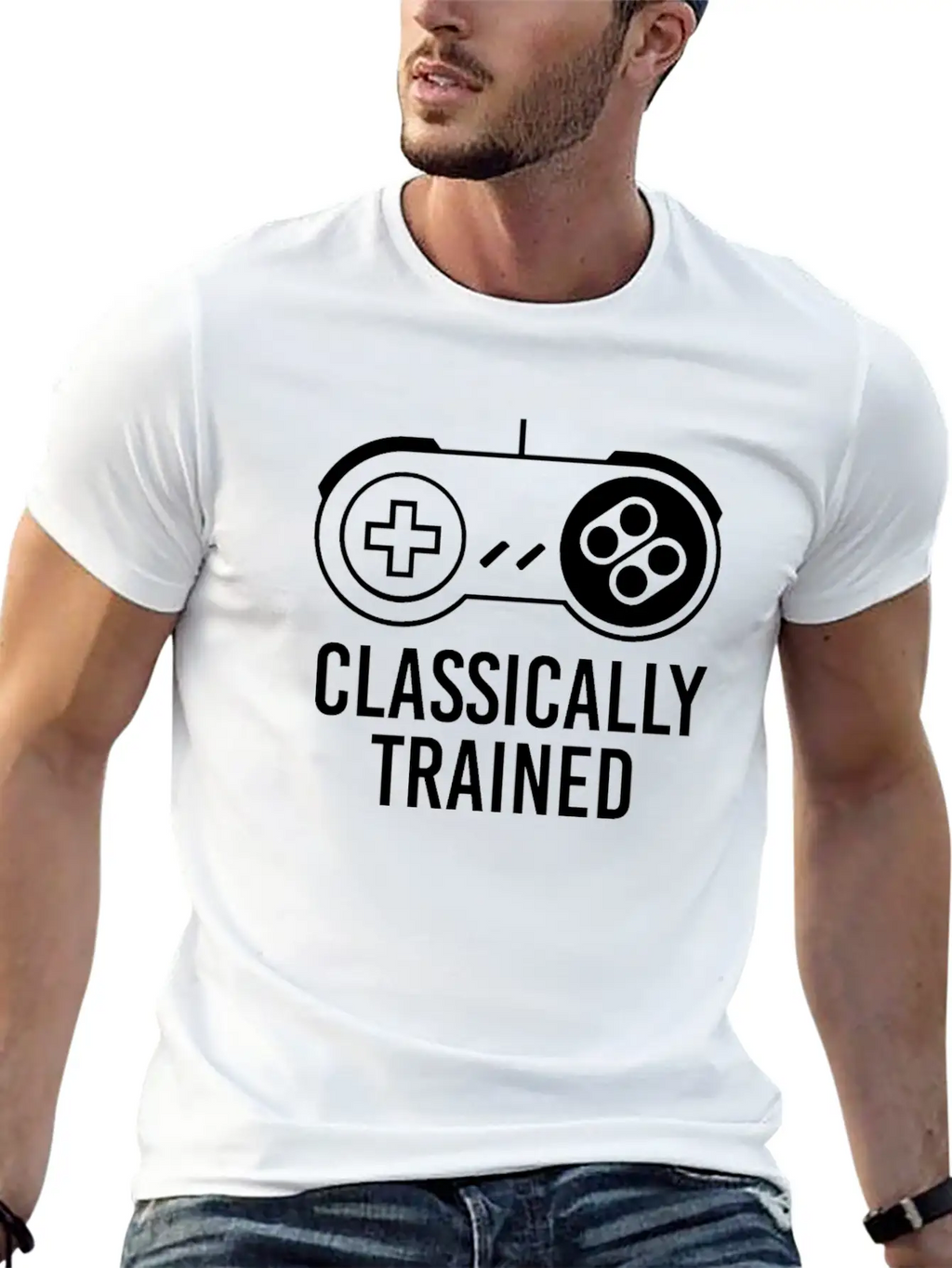 Classically Trained Breathable Graphic T-Shirt – Perfect For Casual Days