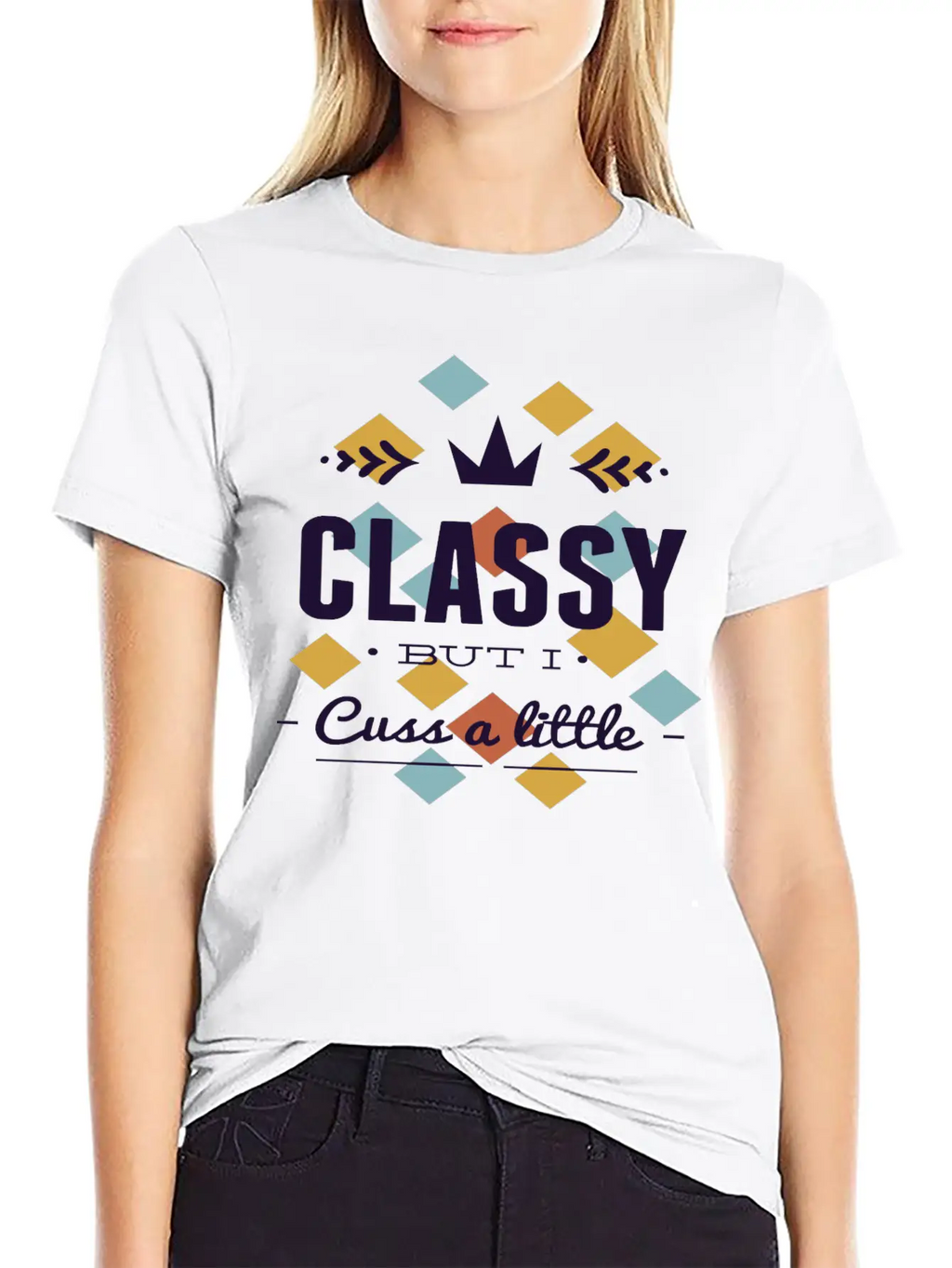 Classy Cuss Unisex Casual T-Shirt – Clean Design For Daily Comfort