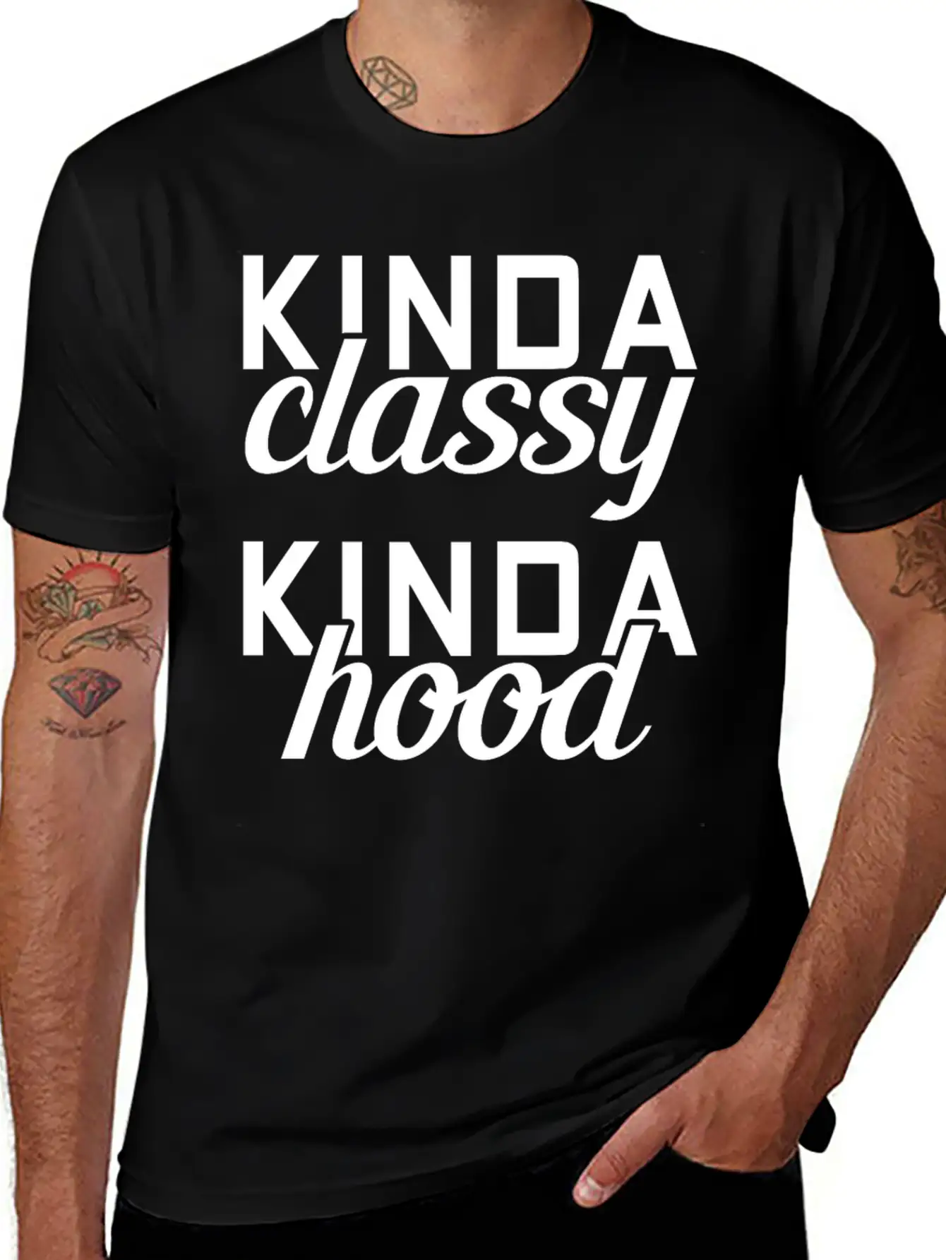 Classy Hood Girl Unisex Casual T-Shirt – Clean Design For Daily Comfort