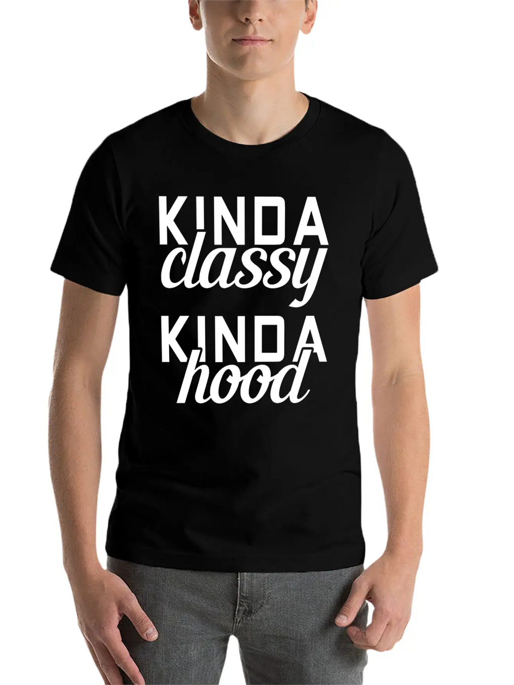 Classy Hood Girl Unisex Casual T-Shirt – Clean Design For Daily Comfort