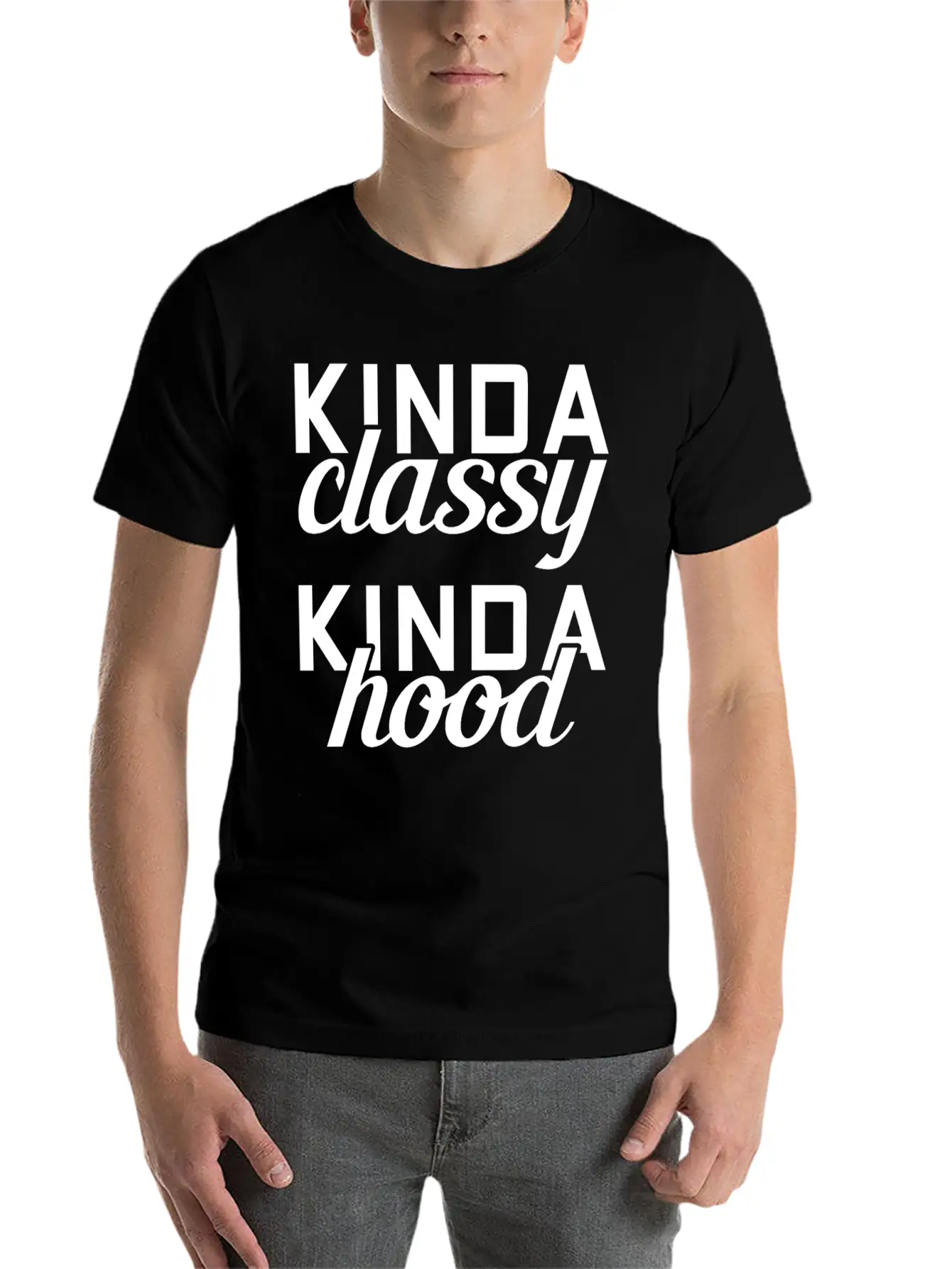 Classy Hood Girl Unisex Casual T-Shirt – Clean Design For Daily Comfort