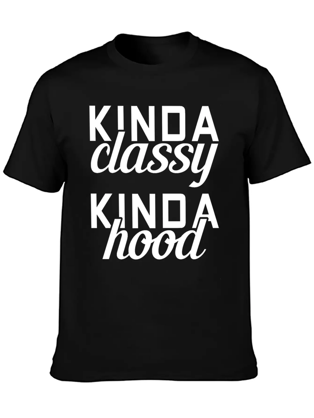 Classy Hood Girl Unisex Casual T-Shirt – Clean Design For Daily Comfort