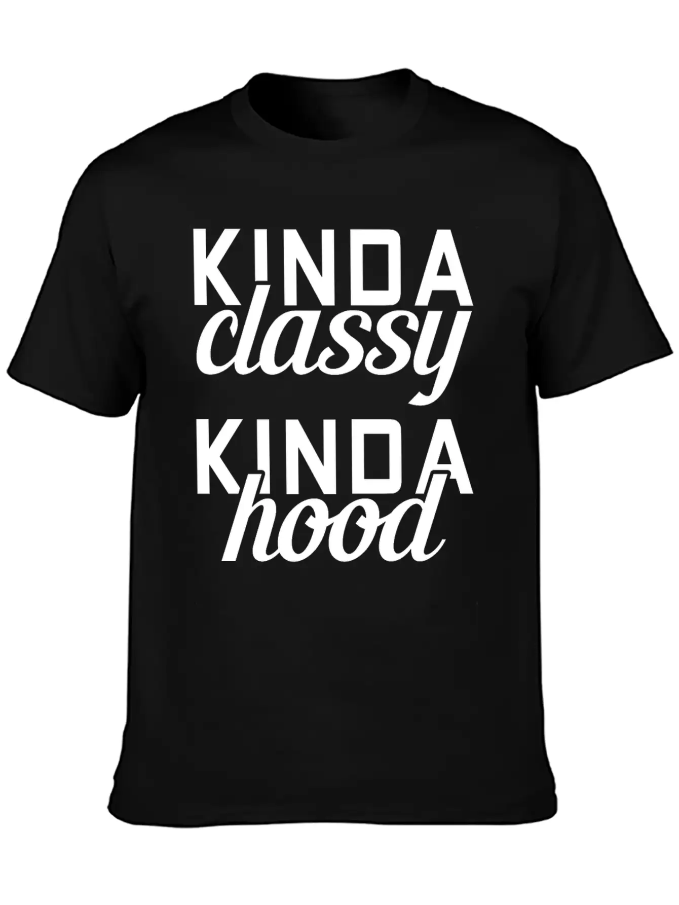 Classy Hood Girl Unisex Casual T-Shirt – Clean Design For Daily Comfort