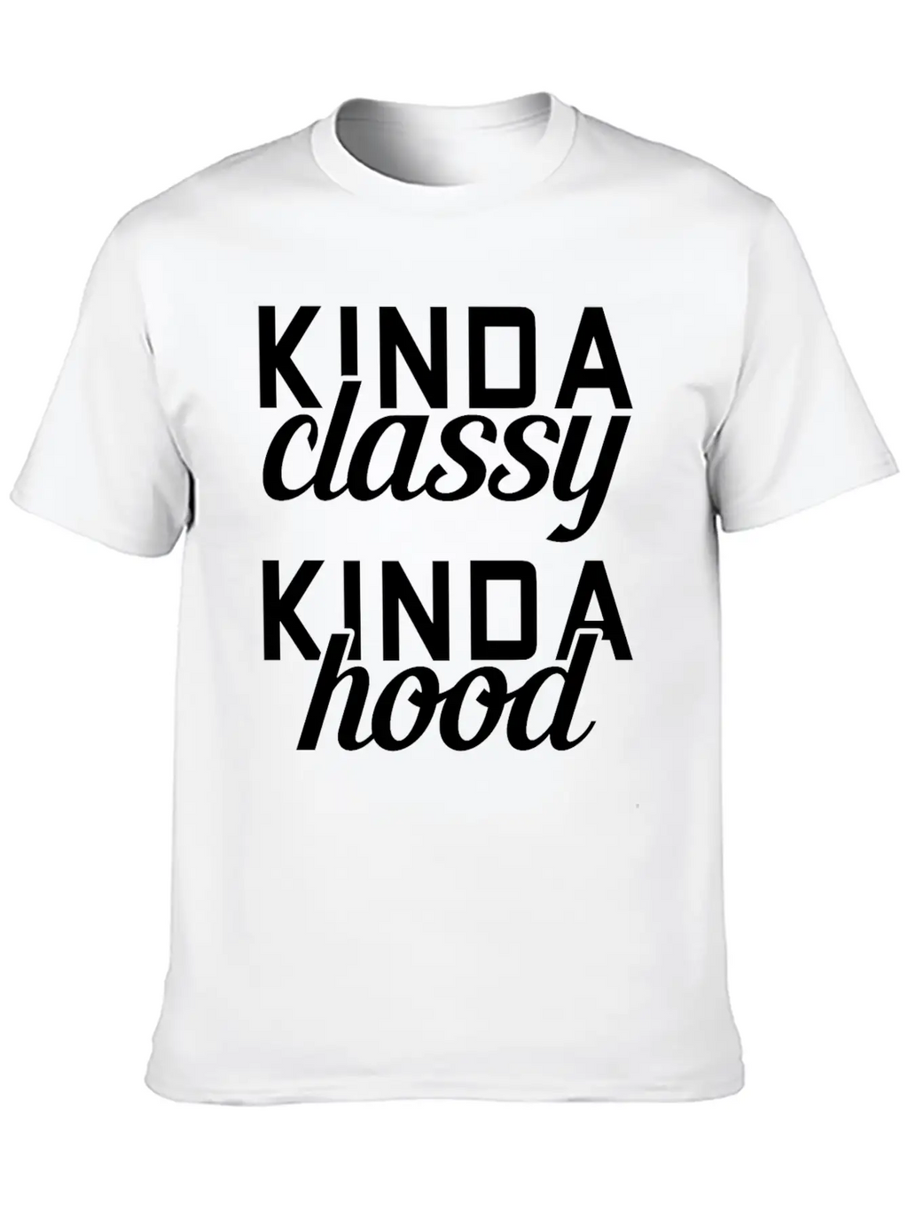 Classy Hood Girl Unisex Casual T-Shirt – Clean Design For Daily Comfort