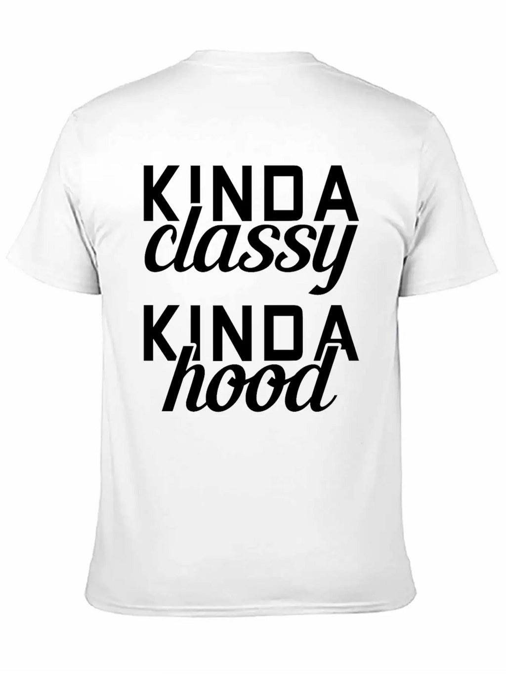 Classy Hood Girl Unisex Casual T-Shirt – Clean Design For Daily Comfort