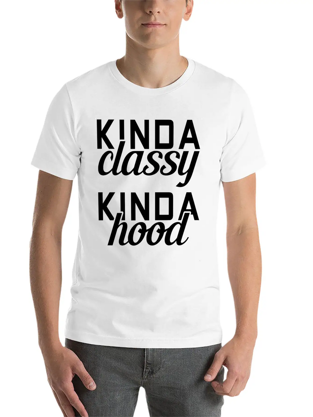 Classy Hood Girl Unisex Casual T-Shirt – Clean Design For Daily Comfort
