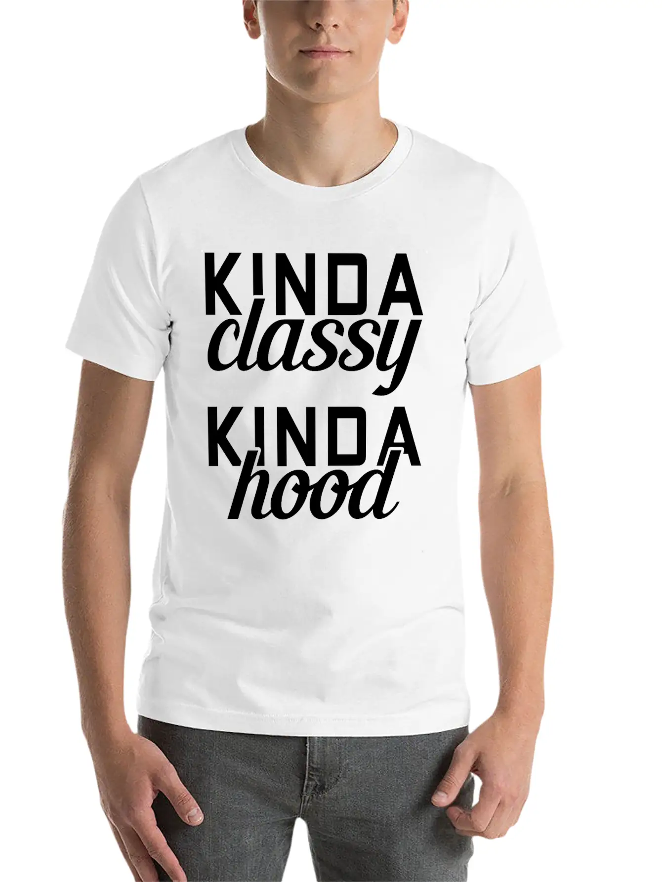 Classy Hood Girl Unisex Casual T-Shirt – Clean Design For Daily Comfort