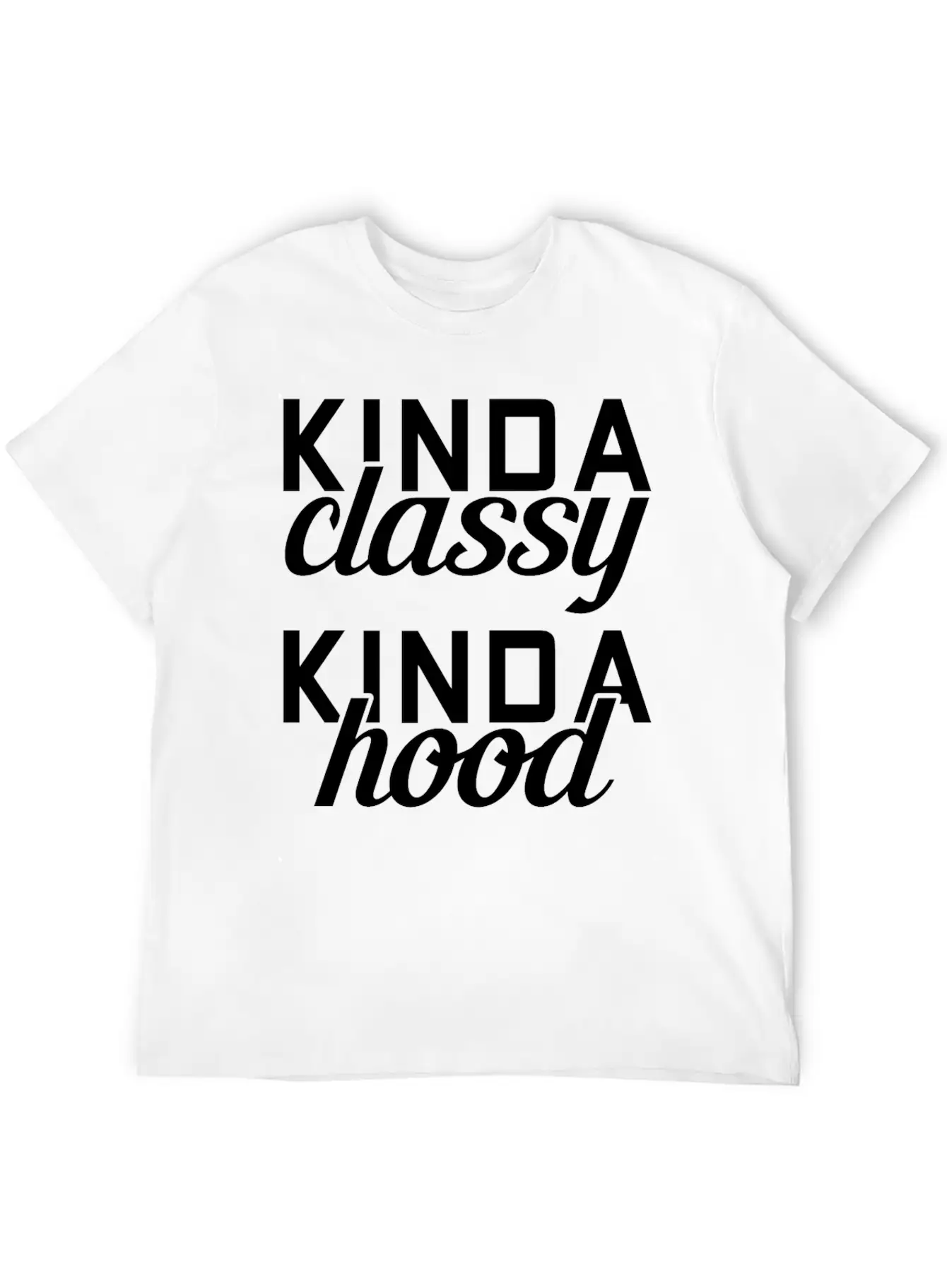 Classy Hood Girl Unisex Casual T-Shirt – Clean Design For Daily Comfort